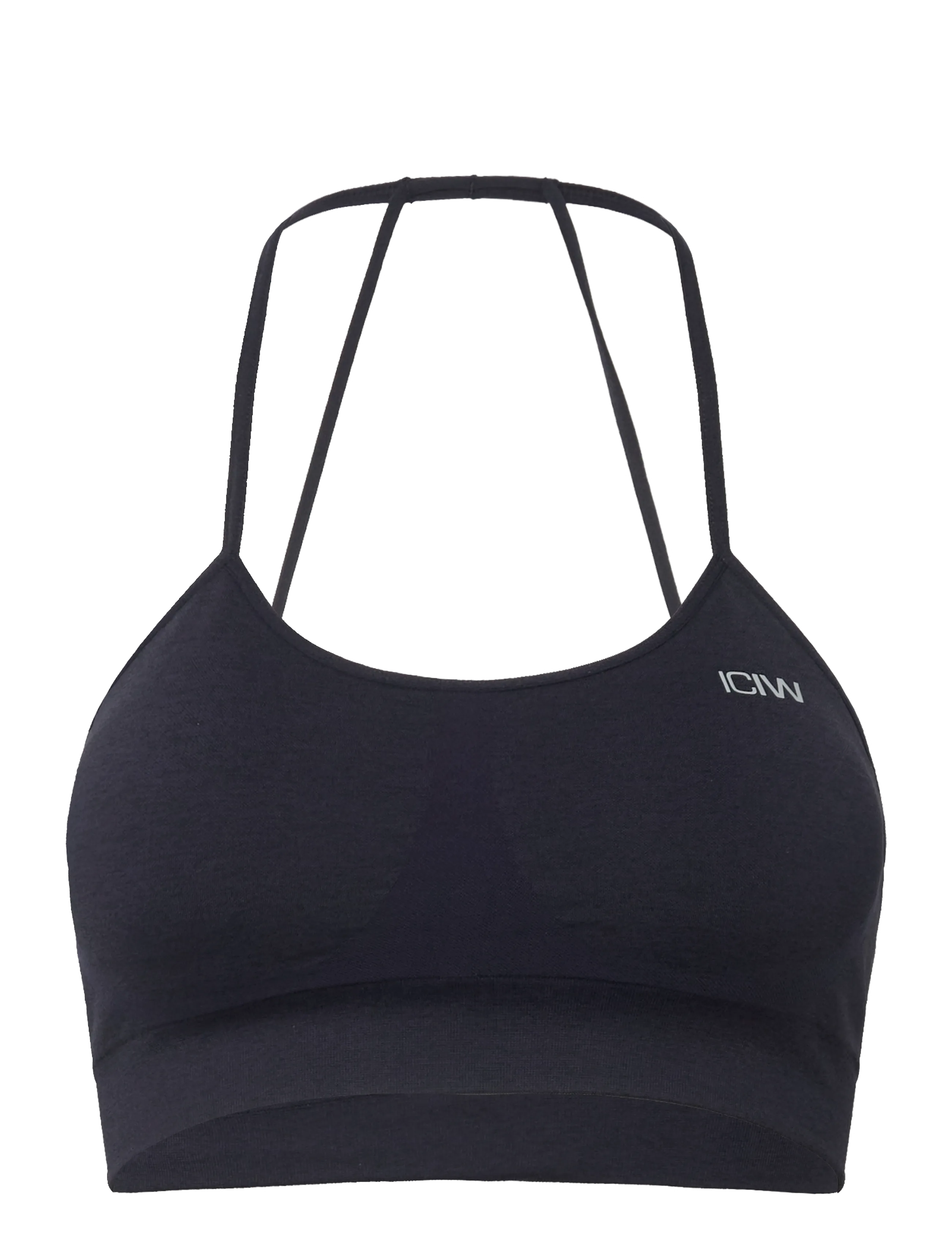 ICANIWILL Shape Seamless Strappy Sport BH W Navy - L - Damen