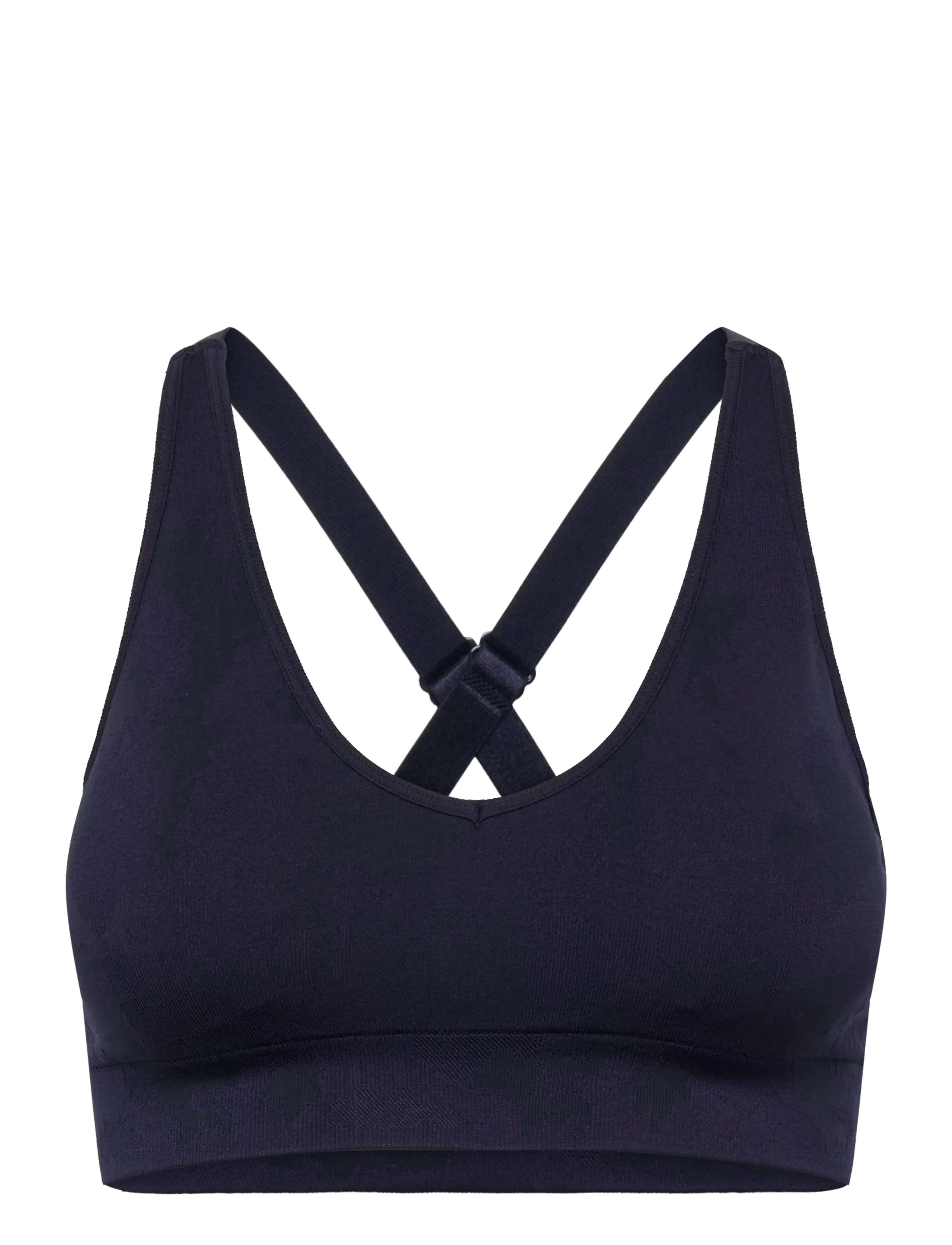 ICANIWILL Camo Seamless V-neck Sports bra - Booztlet only men - NAVY CAMO / navy