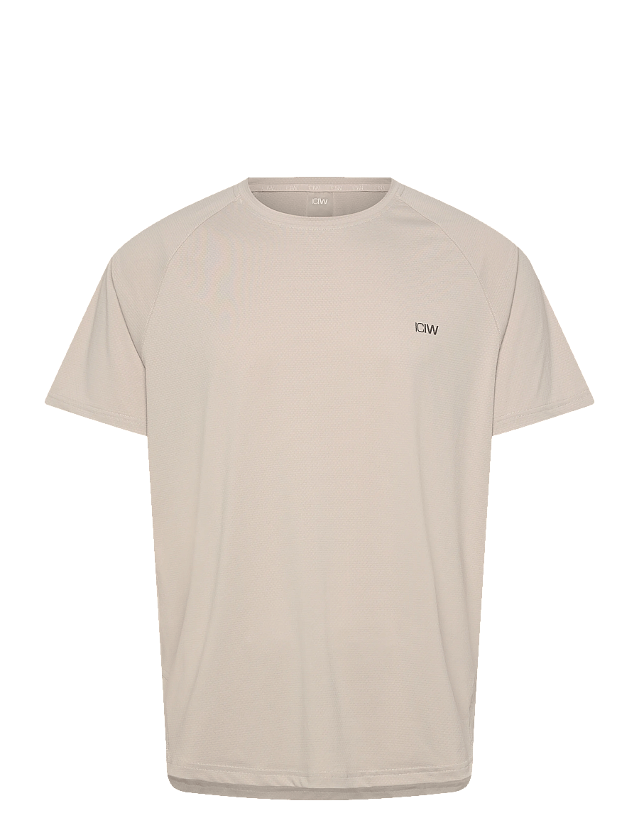 ICANIWILL - Stride Raglan T-shirt M - t-shirts - cloudy grey - 1