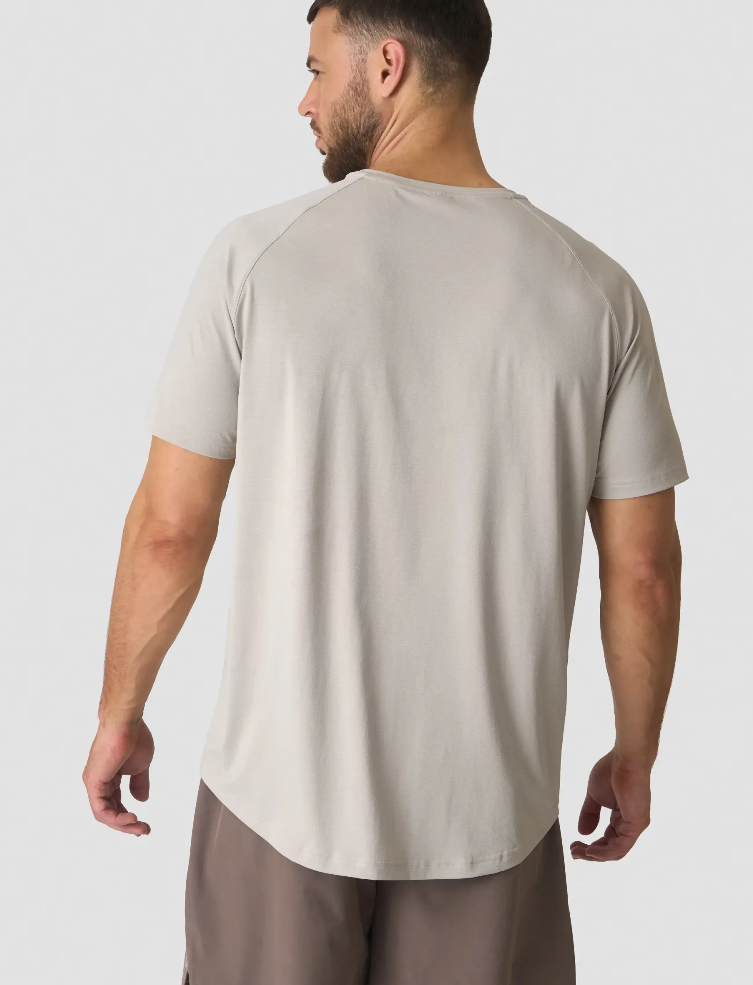 ICANIWILL - Stride Raglan T-shirt M - t-shirts - cloudy grey - 3