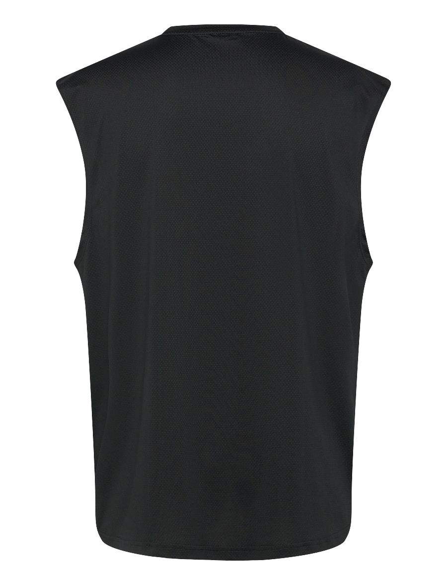 ICANIWILL - Stride Sleeveless T-shirt M - tank tops - black - 2