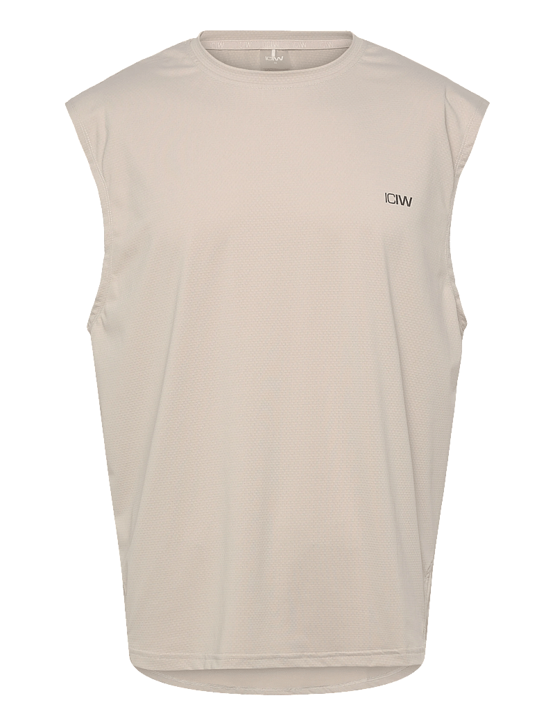 ICANIWILL - Stride Sleeveless T-shirt M - tank tops - cloudy grey - 1