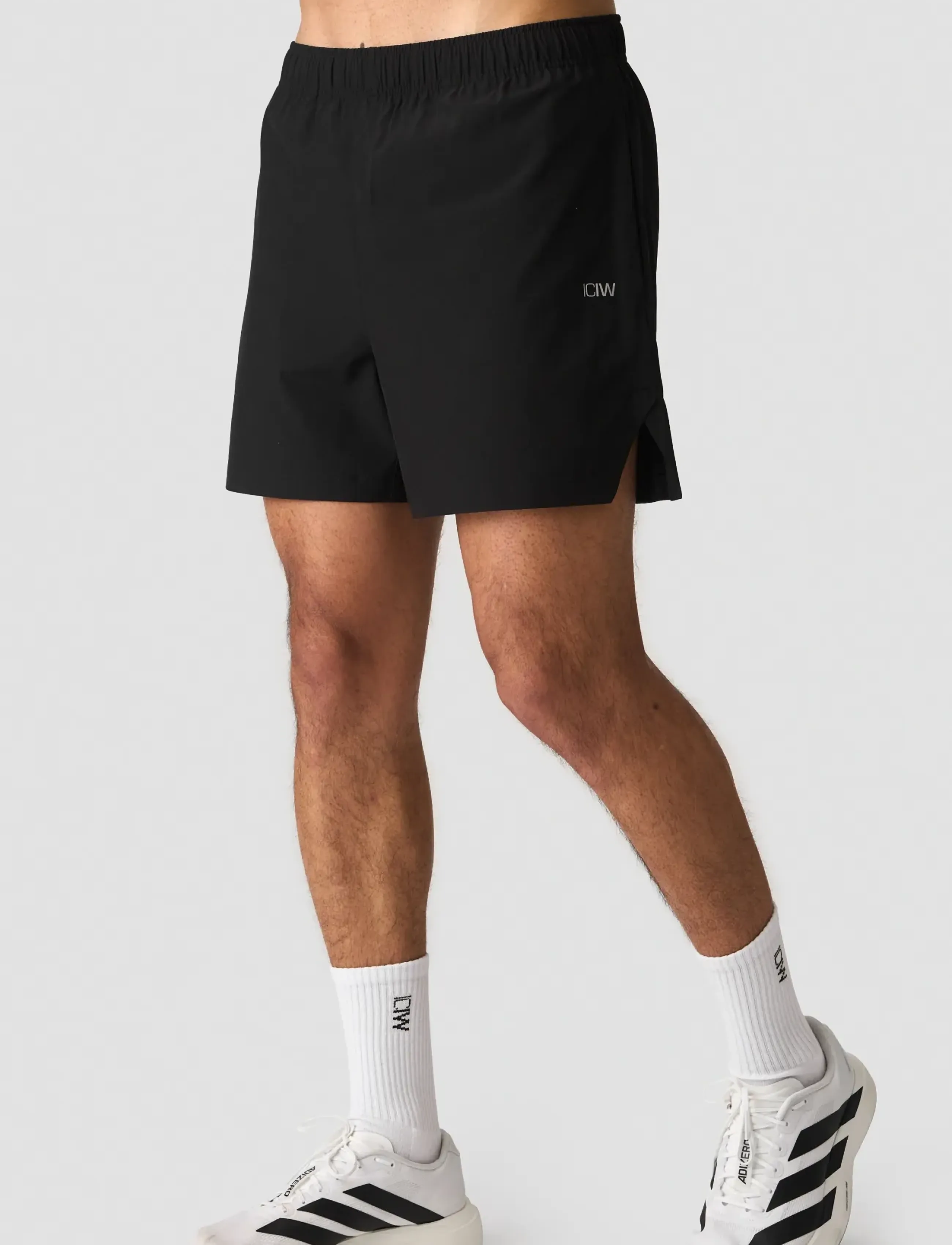 ICANIWILL Essential Cardio 5'' Shorts M, S, Black, Sport Shorts > Sport Training Shorts, Herre