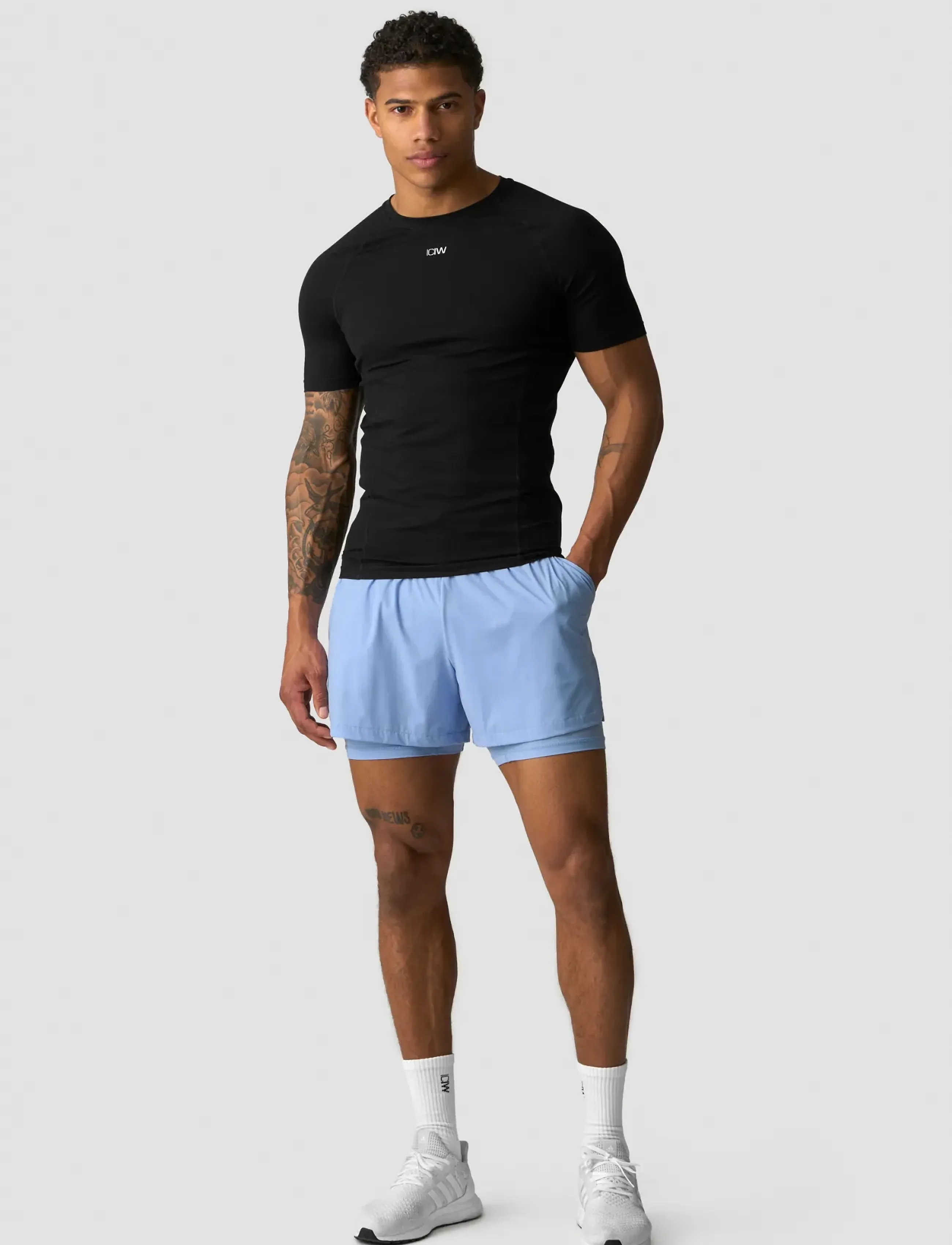 ICANIWILL - Ignite Muscle FIt T-Shirt M - t-shirts - black - 5