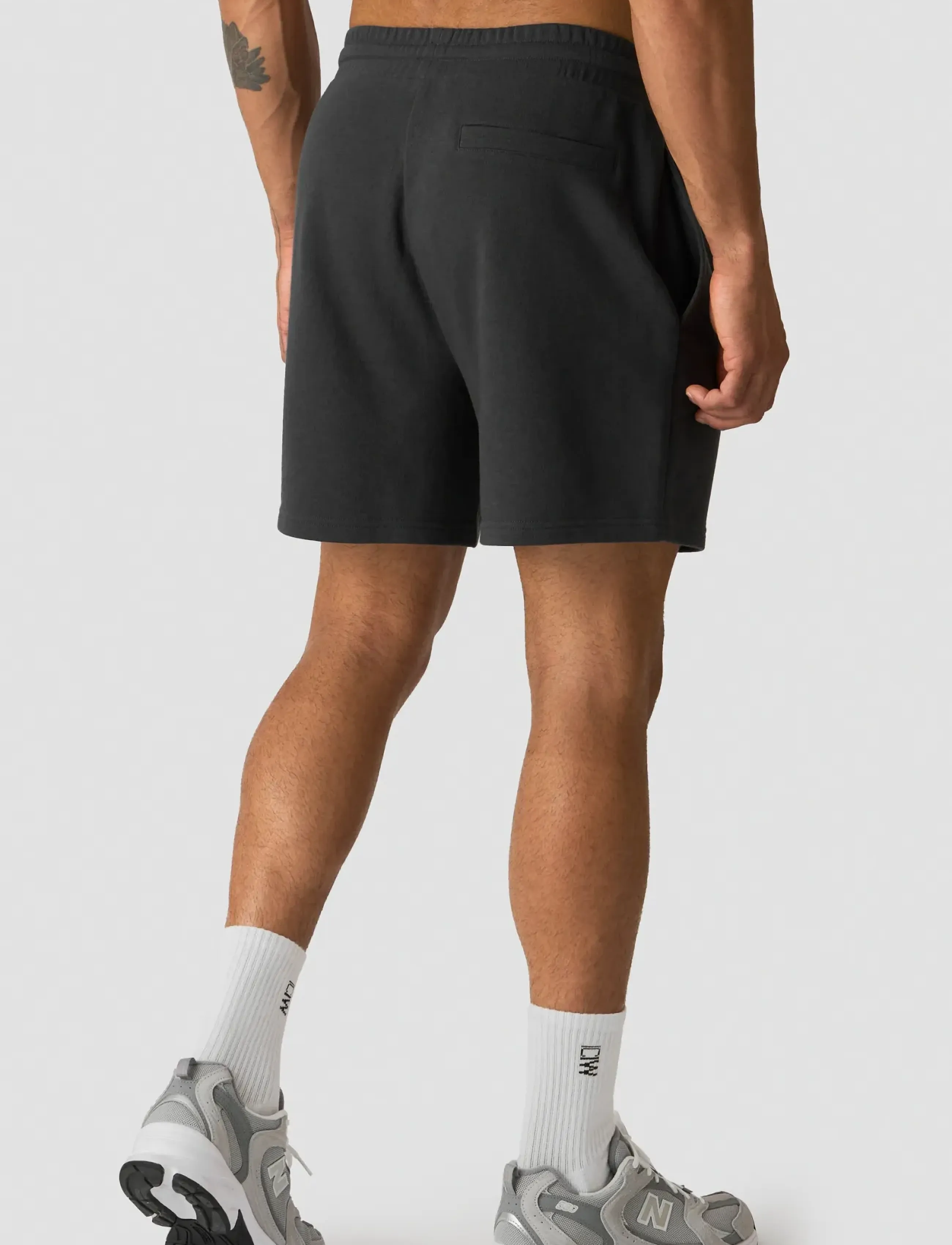 ICANIWILL - Everyday Unbrushed Sweat Shorts M - sweatshorts - dark grey - 3