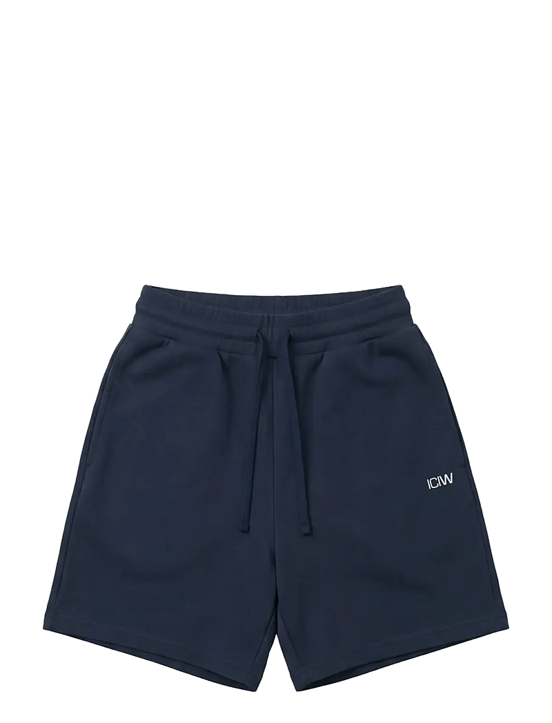 ICANIWILL - Everyday Unbrushed Sweat Shorts M - underdele - midnight blue - 1