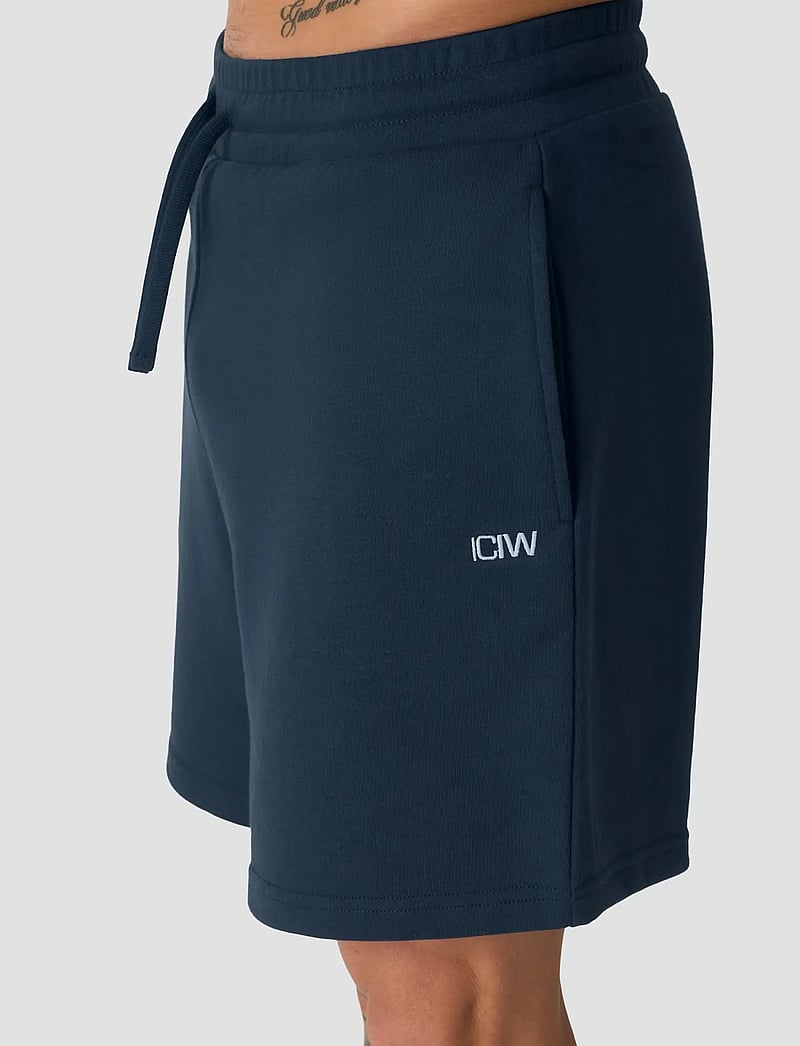 ICANIWILL - Everyday Unbrushed Sweat Shorts M - underdele - midnight blue - 3