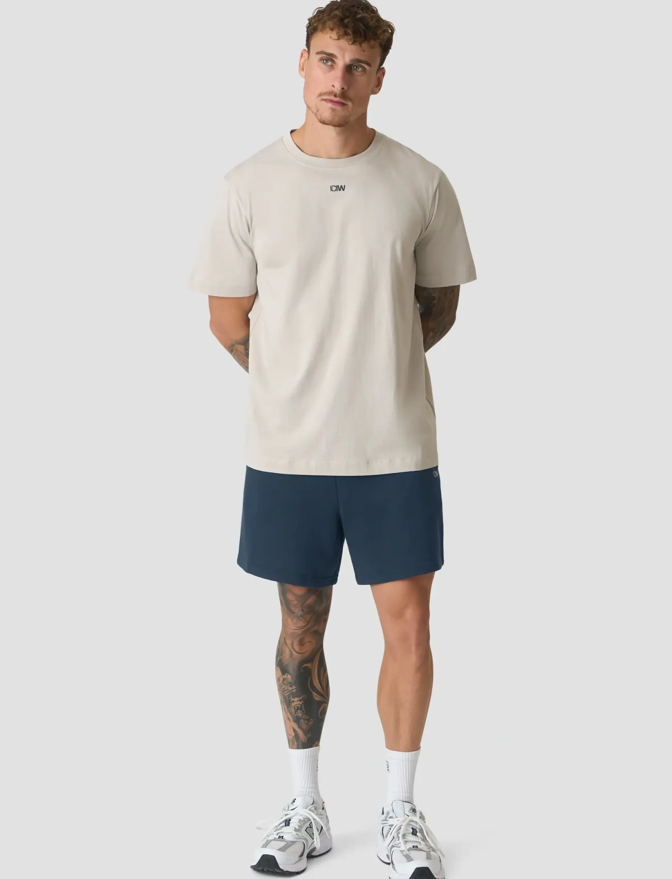 ICANIWILL - Everyday Unbrushed Sweat Shorts M - nederdelar - midnight blue - 5