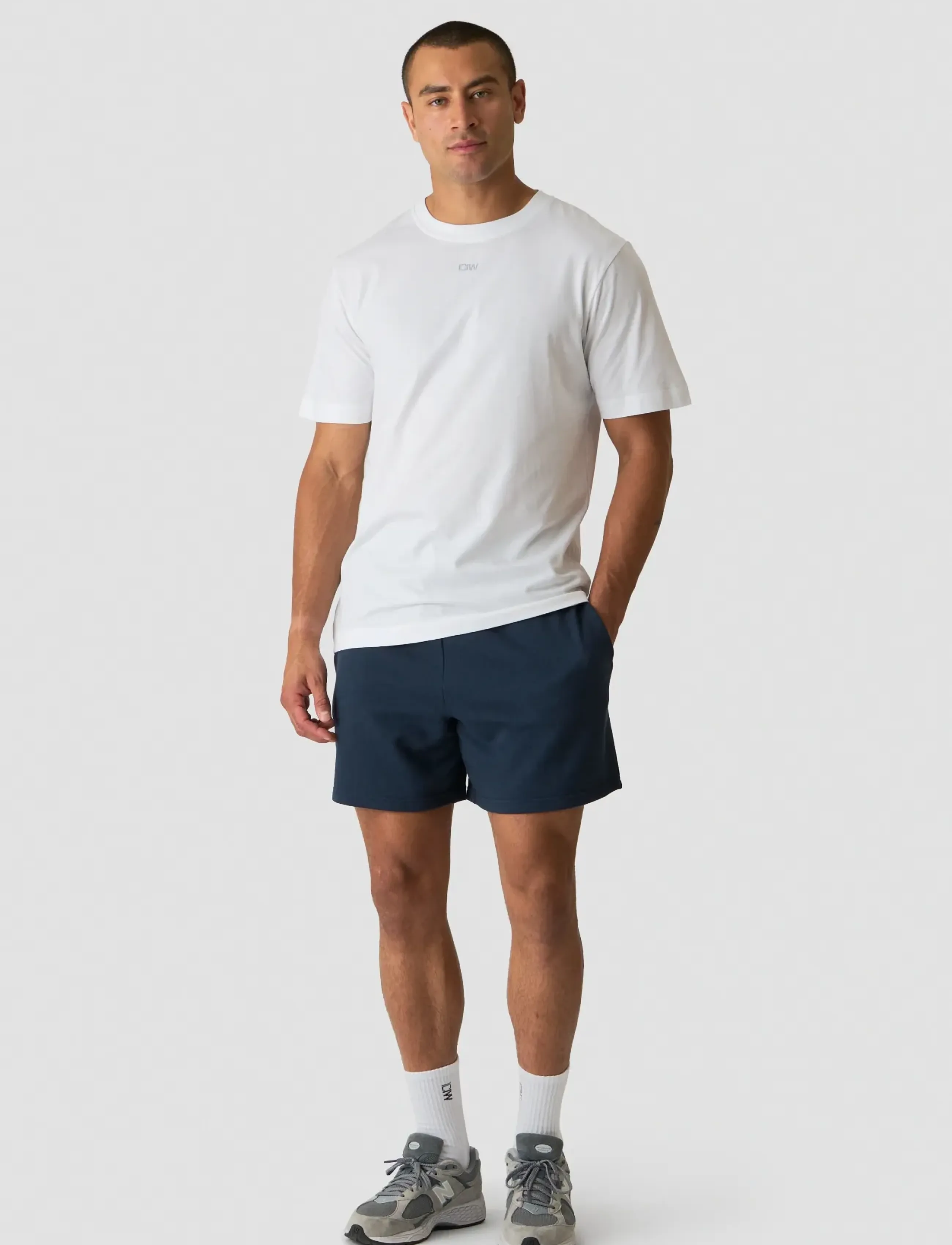 ICANIWILL - Everyday Unbrushed Sweat Shorts M - sweatshorts - navy - 5