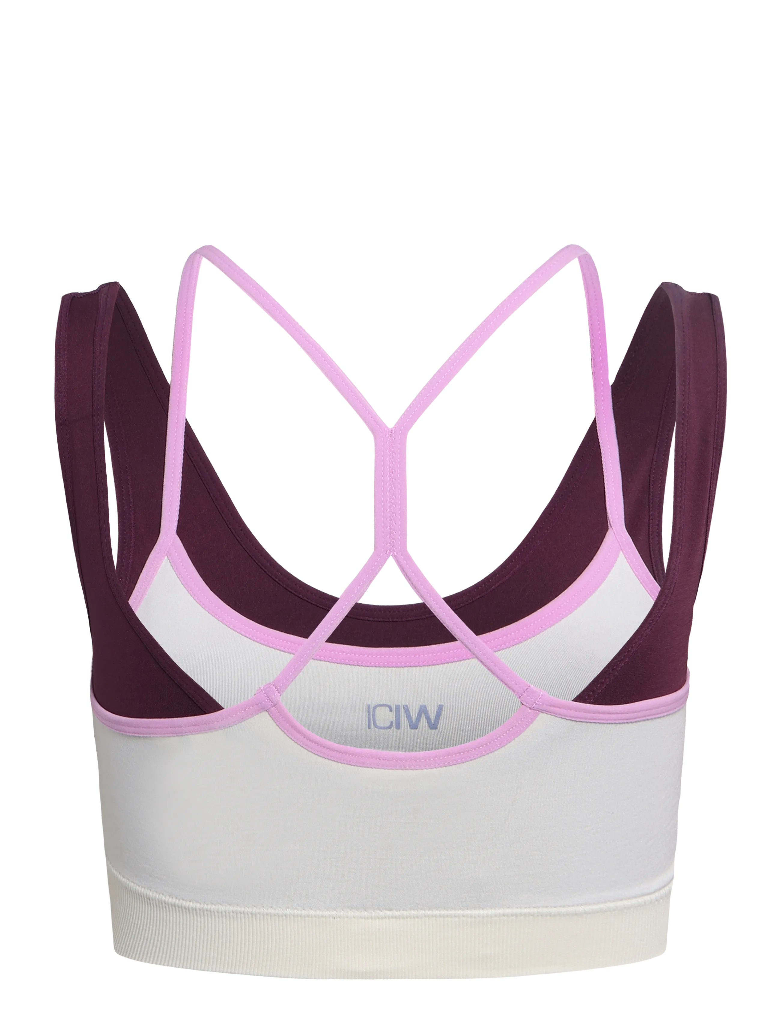 ICANIWILL - Mirage Seamless Double Layer Sports Bra - sport-bhs - pale lemon - 2