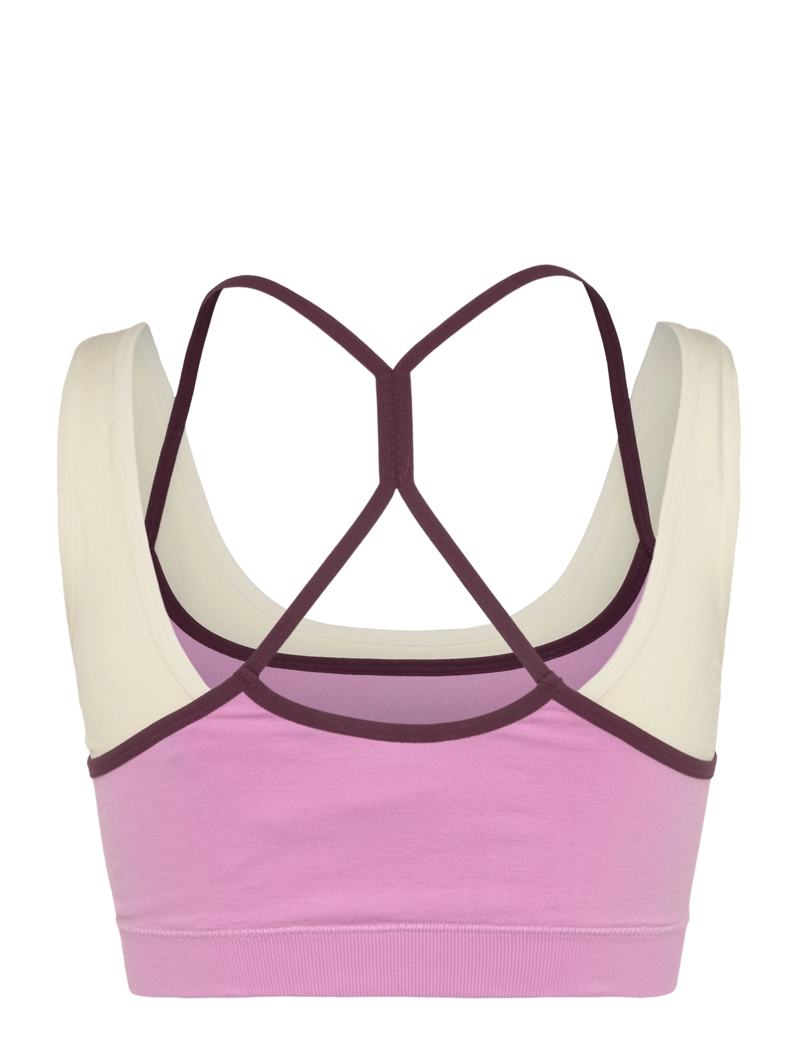 ICANIWILL - Mirage Seamless Double Layer Sports Bra - sport-bhs - pink lotus - 2