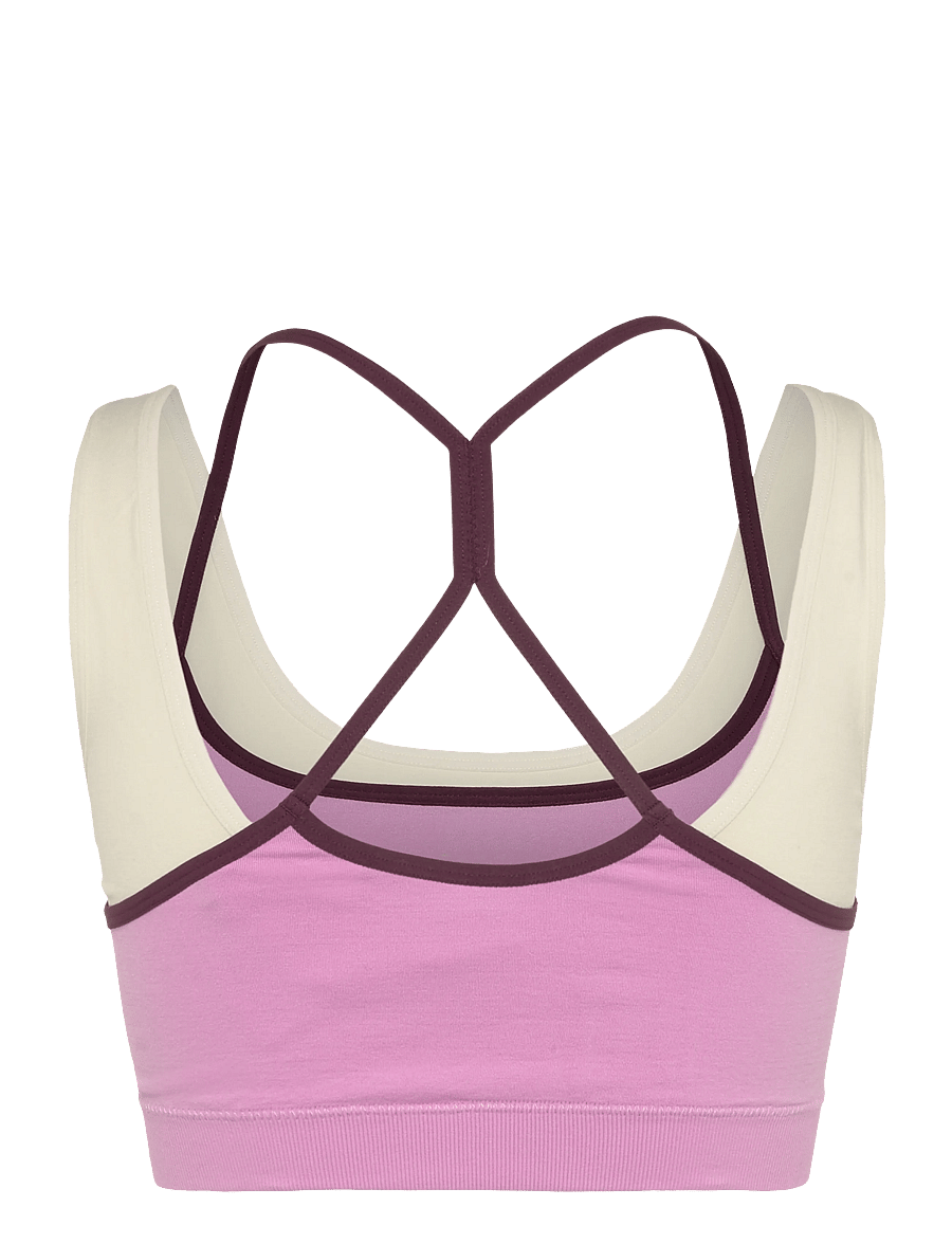 ICANIWILL - Mirage Seamless Double Layer Sports Bra - sport-bhs - pink lotus - 2