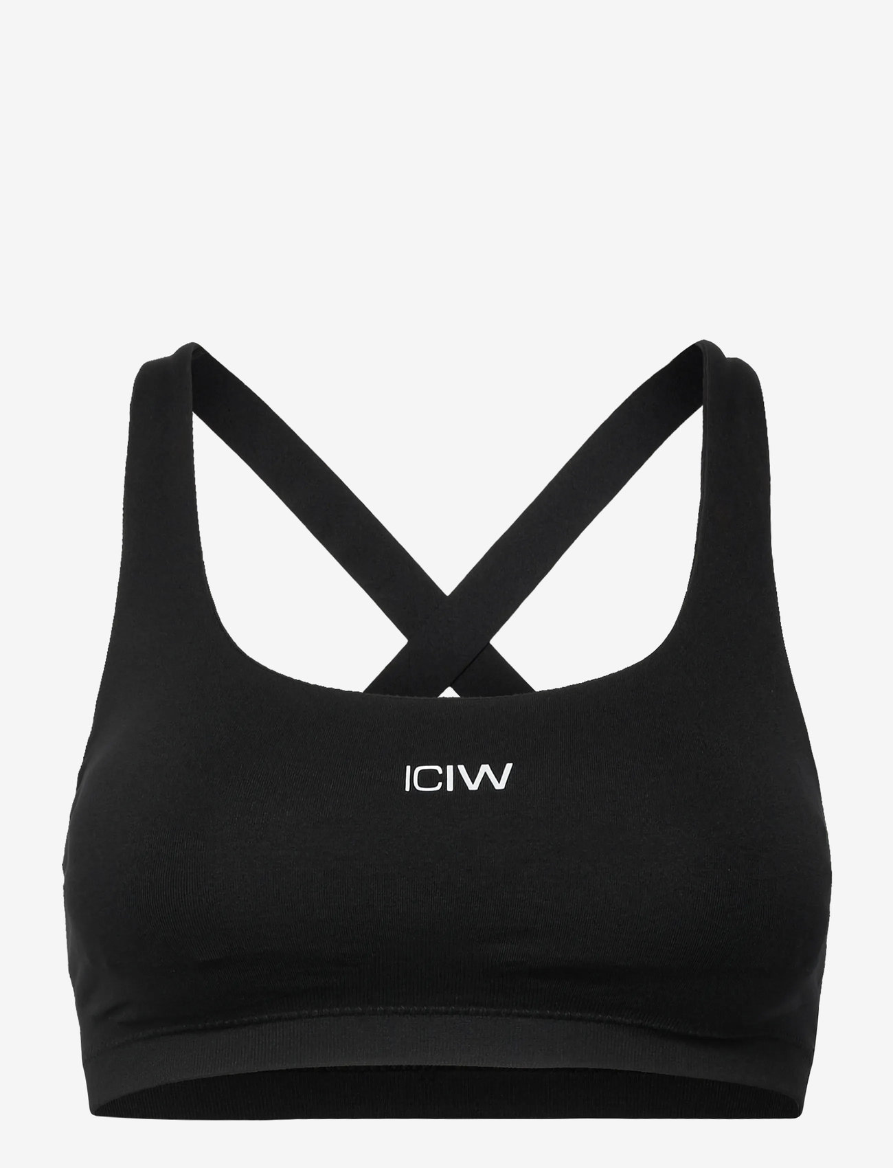 ICANIWILL - Smooth Seamless Sports Bra - lav støtte - black - 1