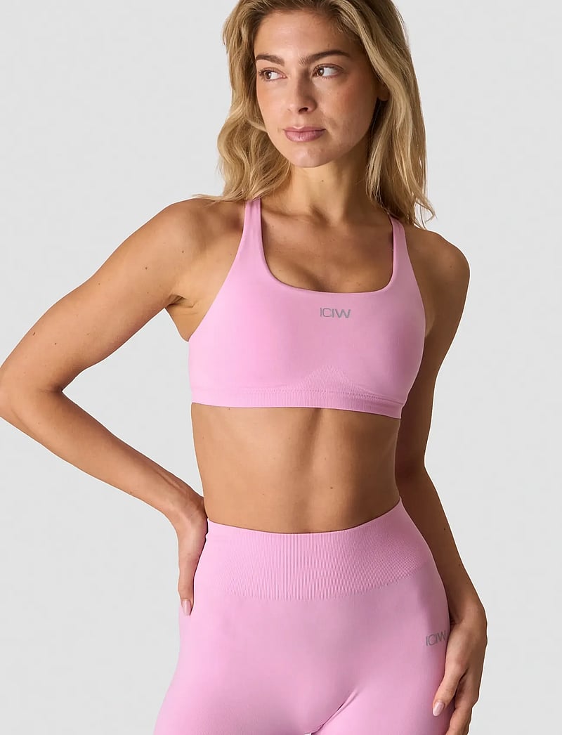 ICANIWILL - Smooth Seamless Sports Bra - leichter halt - lavender pink - 0