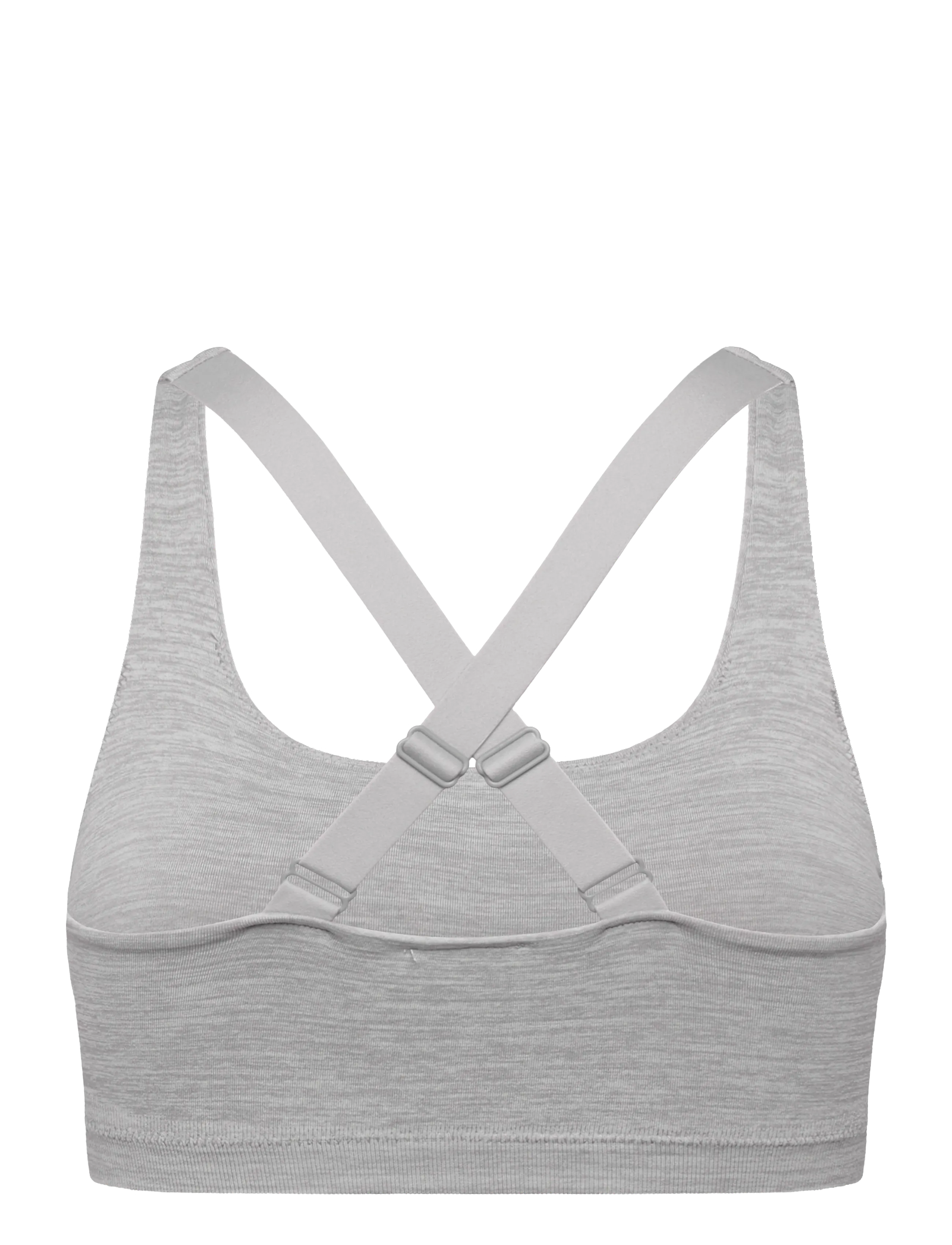 ICANIWILL - Smooth Seamless Sports Bra - sports bh'er: lav støtte - light grey melange - 2