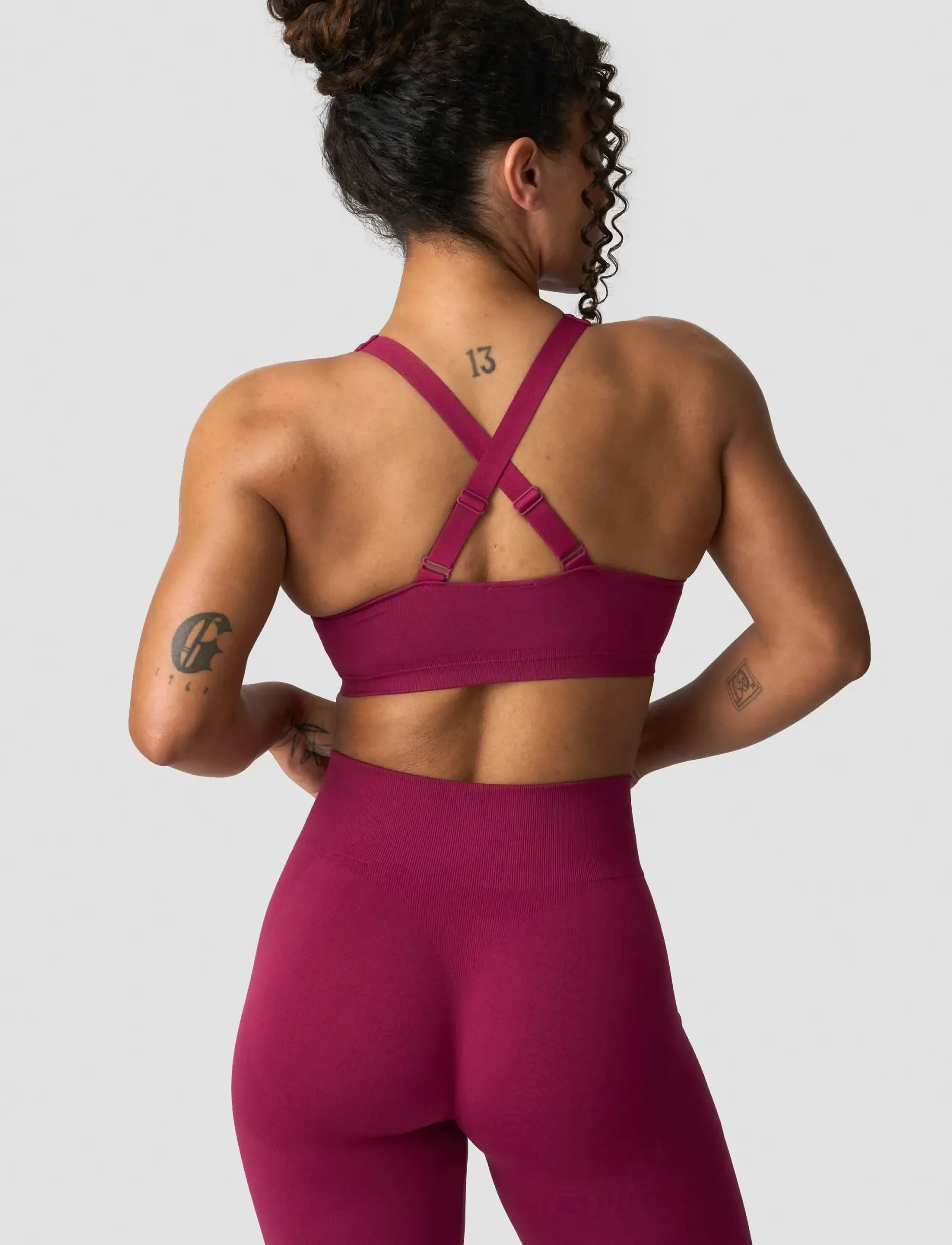 ICANIWILL - Smooth Seamless Sports Bra - sports bh'er: lav støtte - magenta rose - 3