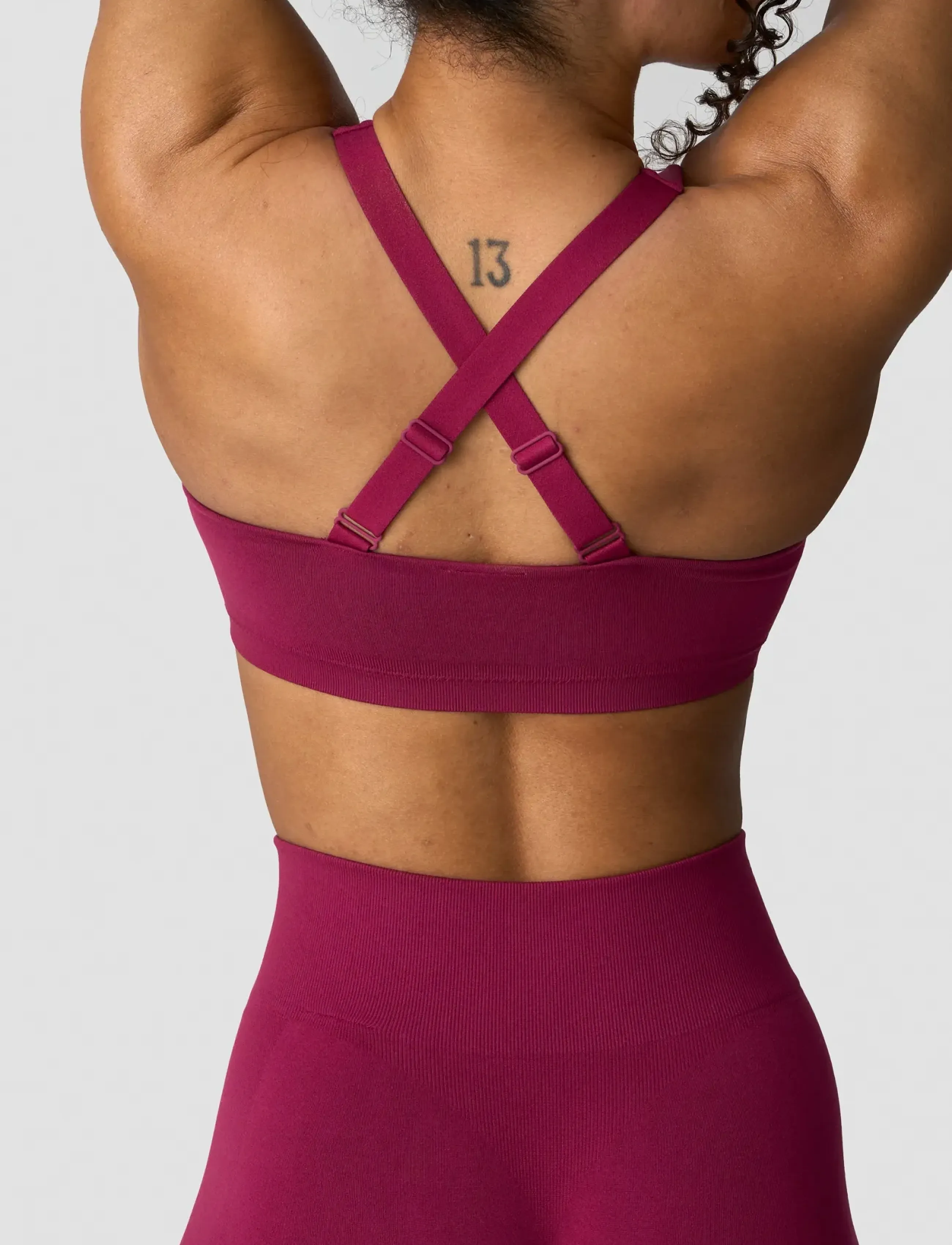 ICANIWILL - Smooth Seamless Sports Bra - sports bh'er: lav støtte - magenta rose - 5