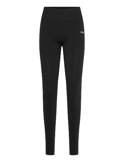 ICANIWILL Smooth Seamless Tights W - Tøj - BLACK / black