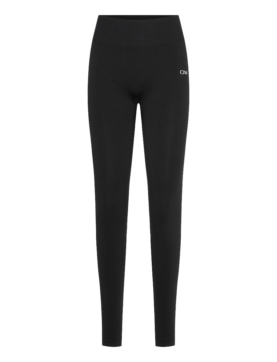 ICANIWILL - Smooth Seamless Tights W - treningstights - black - 1