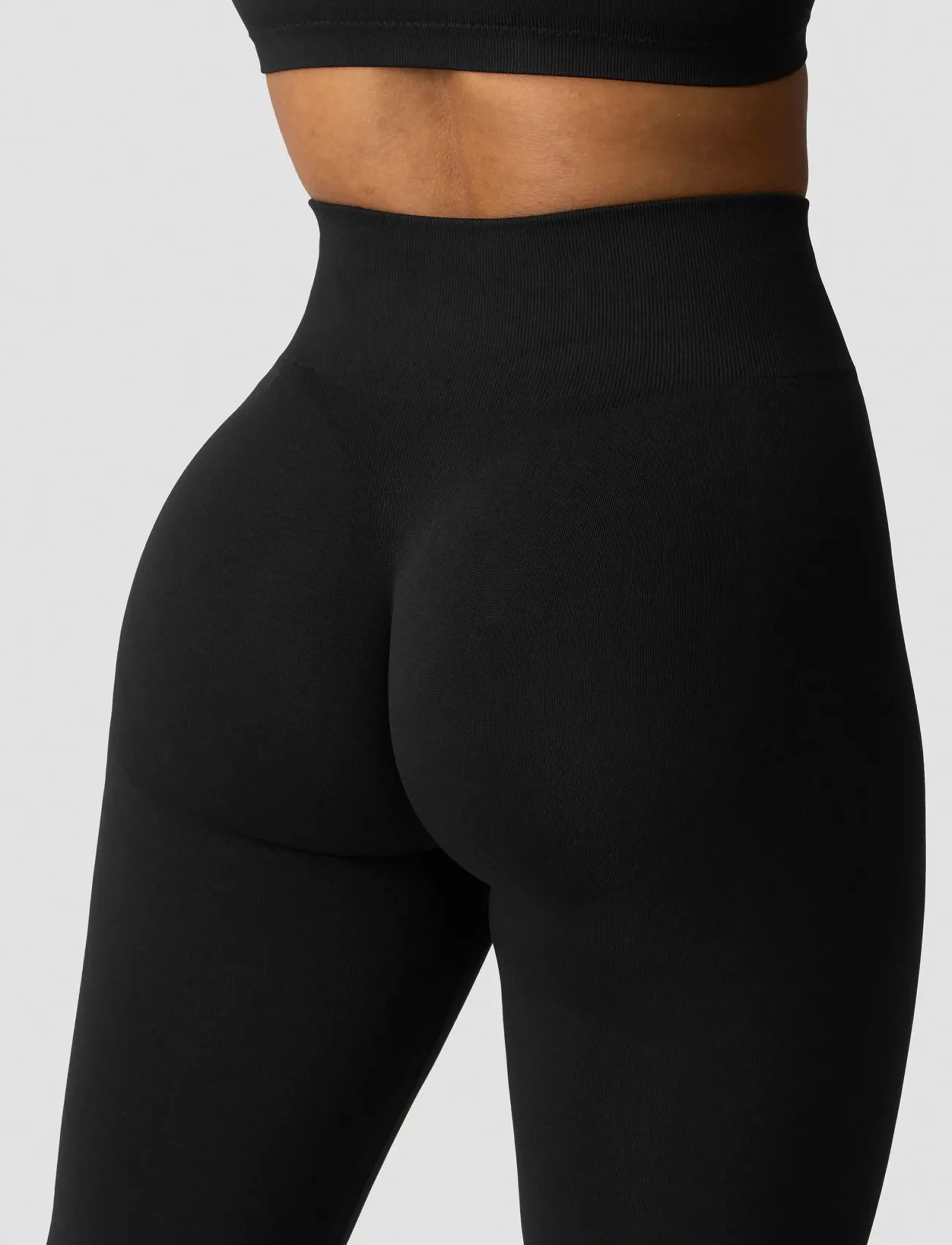 ICANIWILL - Smooth Seamless Tights W - full längd - black - 4