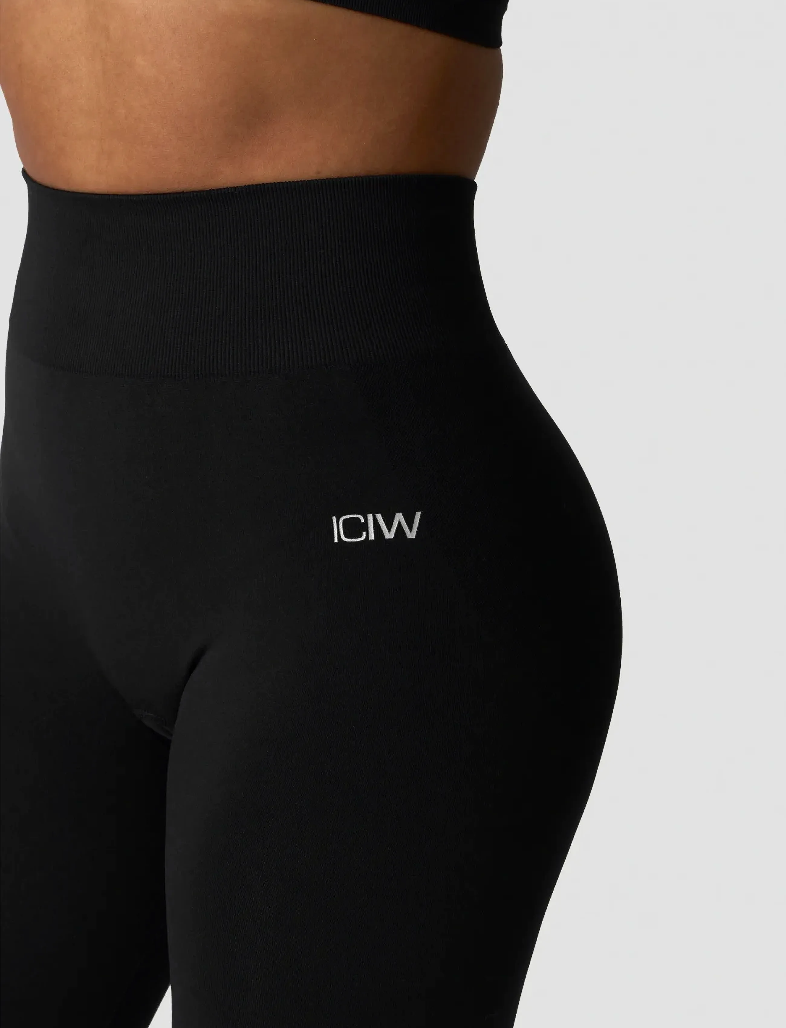 ICANIWILL - Smooth Seamless Tights W - treningstights - black - 5