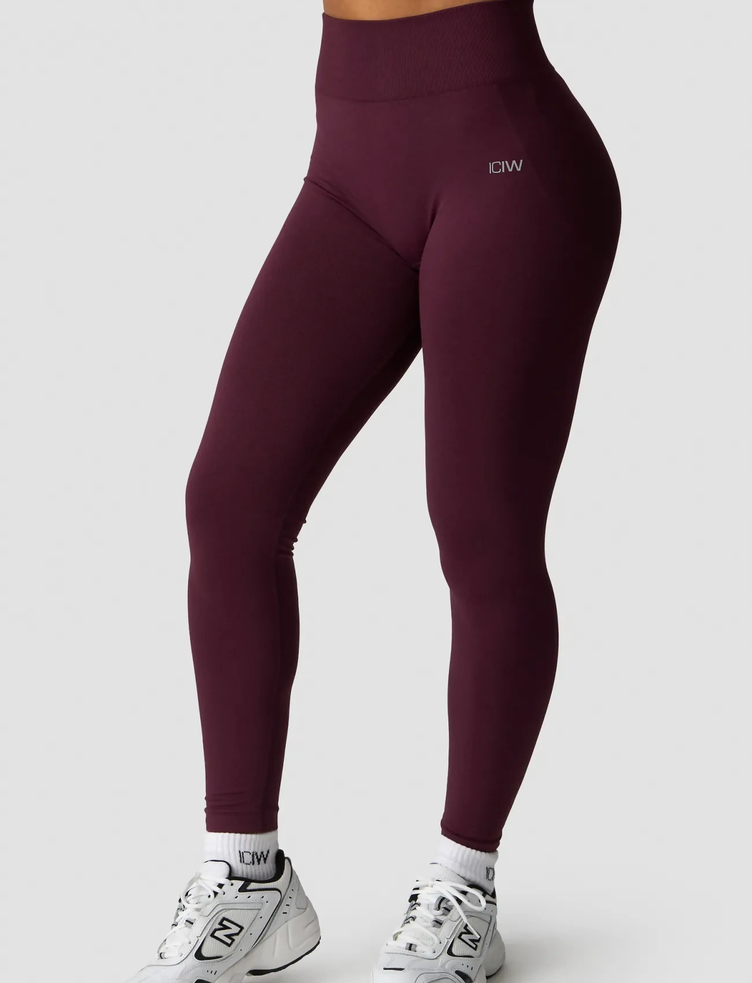 ICANIWILL - Smooth Seamless Tights W - fuld længde - dark mahogany - 4