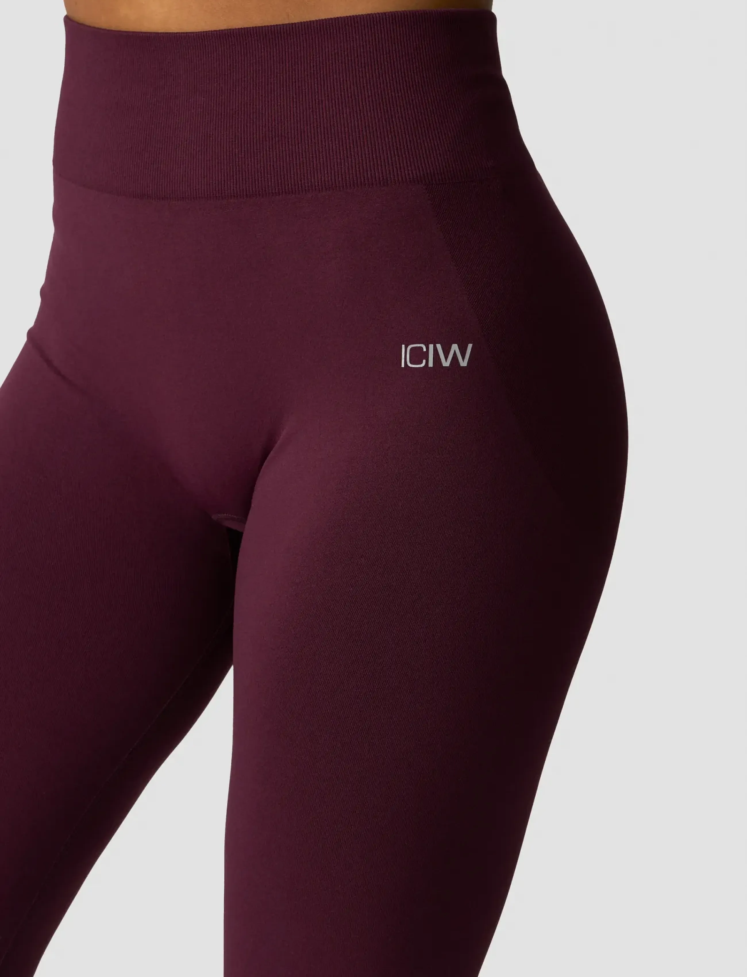 ICANIWILL - Smooth Seamless Tights W - fuld længde - dark mahogany - 5