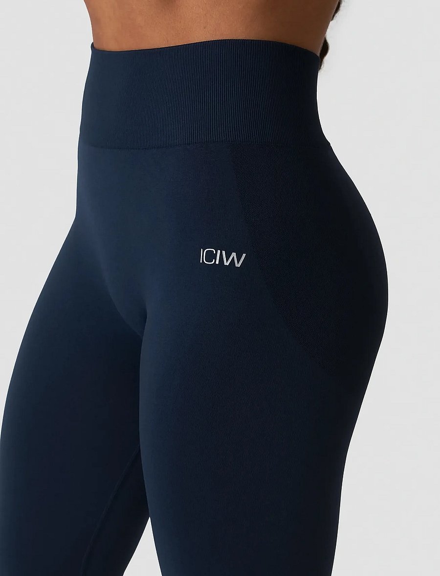 ICANIWILL - Smooth Seamless Tights W - fuld længde - midnight blue - 5