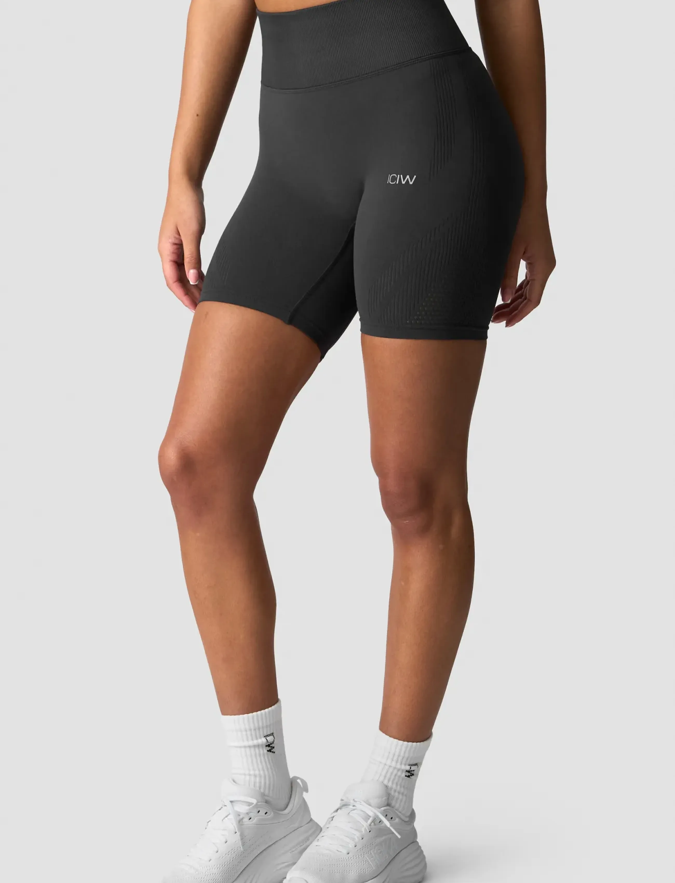 ICANIWILL - Force Warpknit Biker Shorts W - sports shorts - dark grey - 3