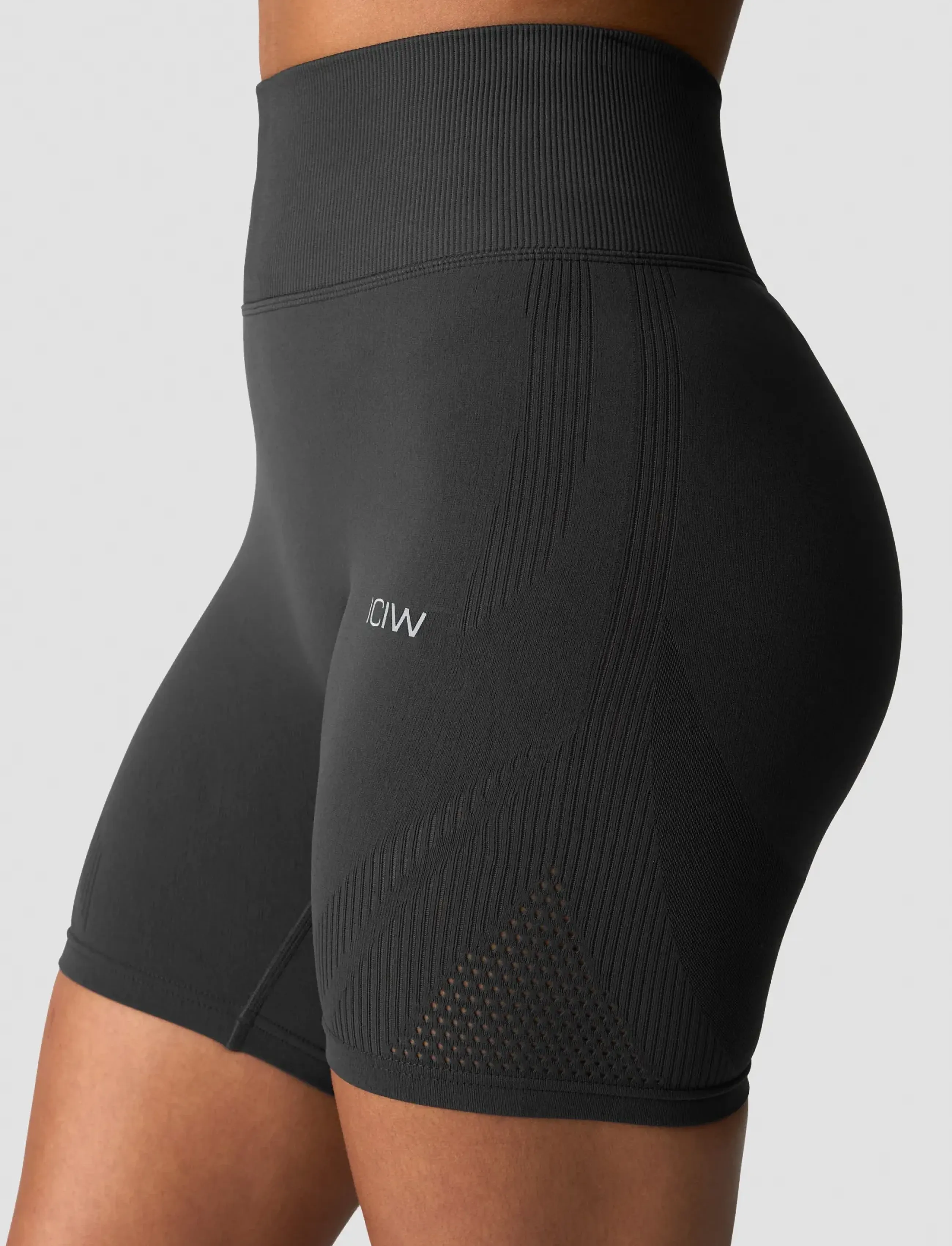 ICANIWILL - Force Warpknit Biker Shorts W - sports shorts - dark grey - 4