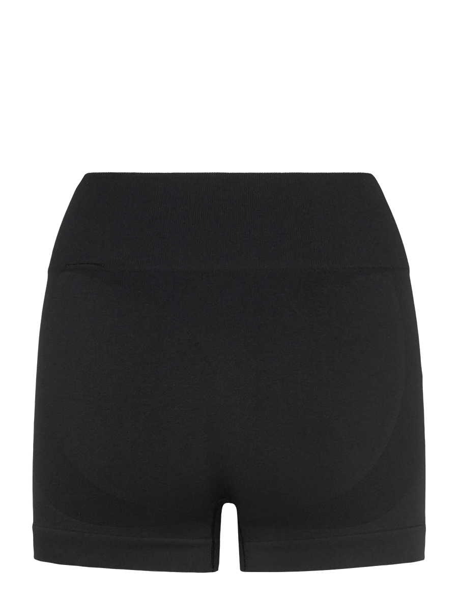 ICANIWILL - Smooth Seamless Shorts W - 1/2 længde - black - 2