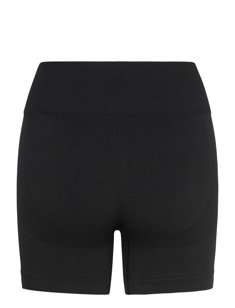 ICANIWILL - Smooth Seamless Midi Shorts W - rattapüksid - black - 2