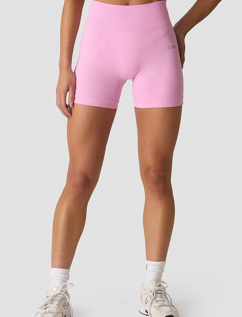 ICANIWILL - Smooth Seamless Midi Shorts W - træningstights - lavender pink - 0