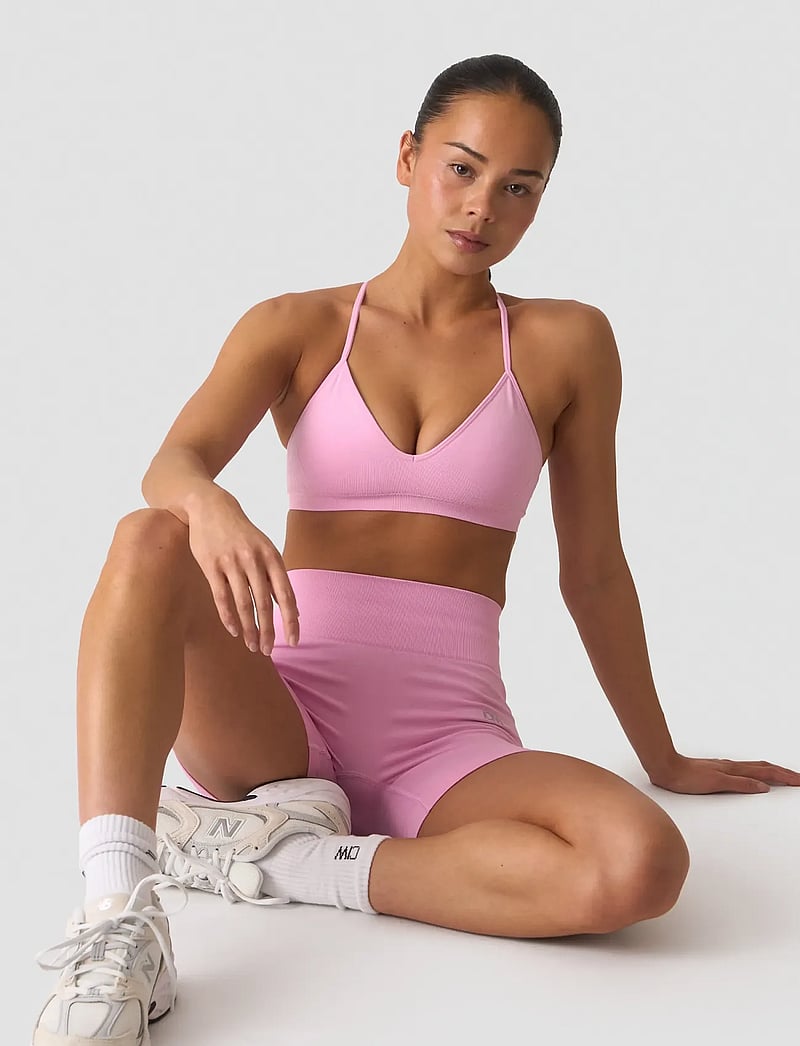 ICANIWILL - Smooth Seamless Midi Shorts W - træningstights - lavender pink - 5