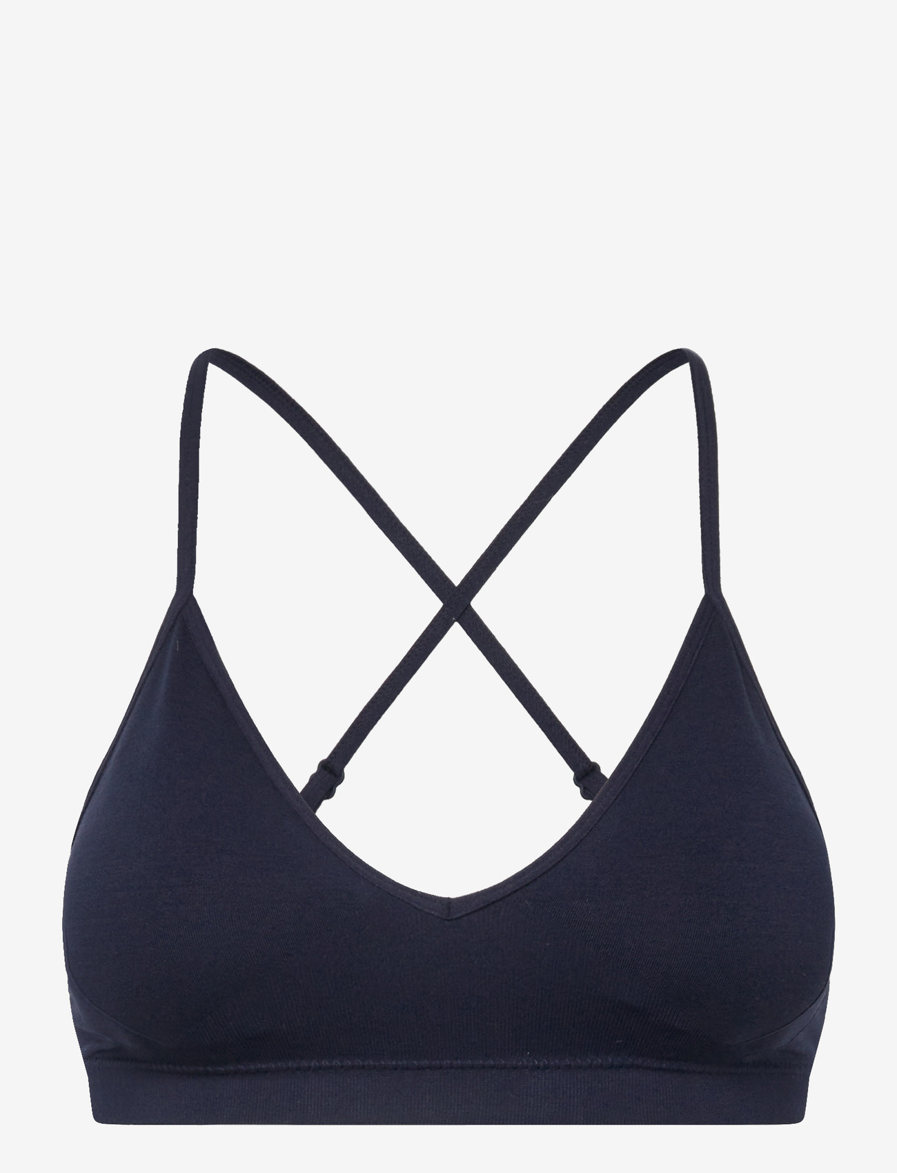 ICANIWILL - Smooth Seamless Strappy Sports Bra W - lav støtte - midnight blue - 1