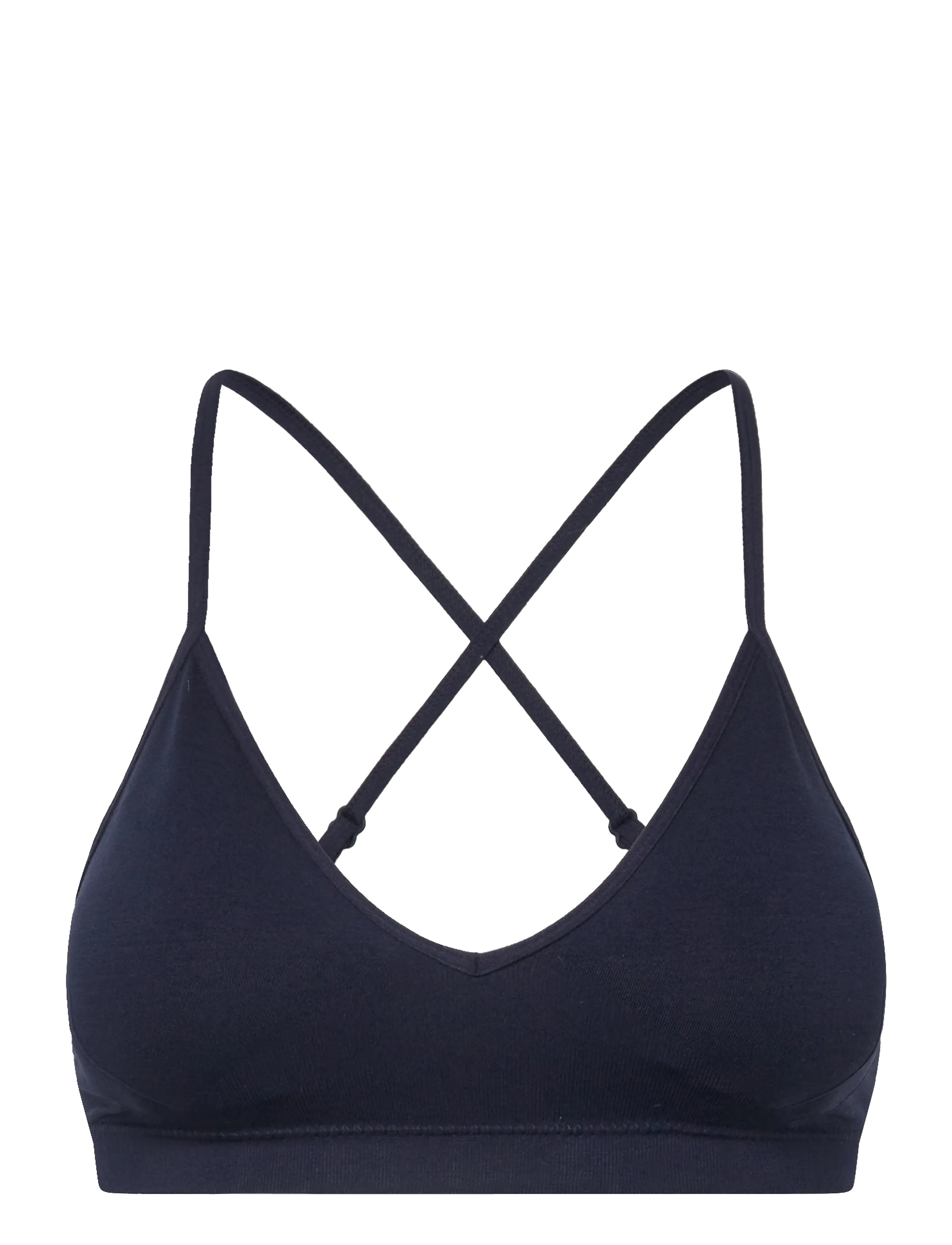 ICANIWILL Smooth Seamless Strappy Sports Bra W - Rinnahoidjad - MIDNIGHT BLUE / navy