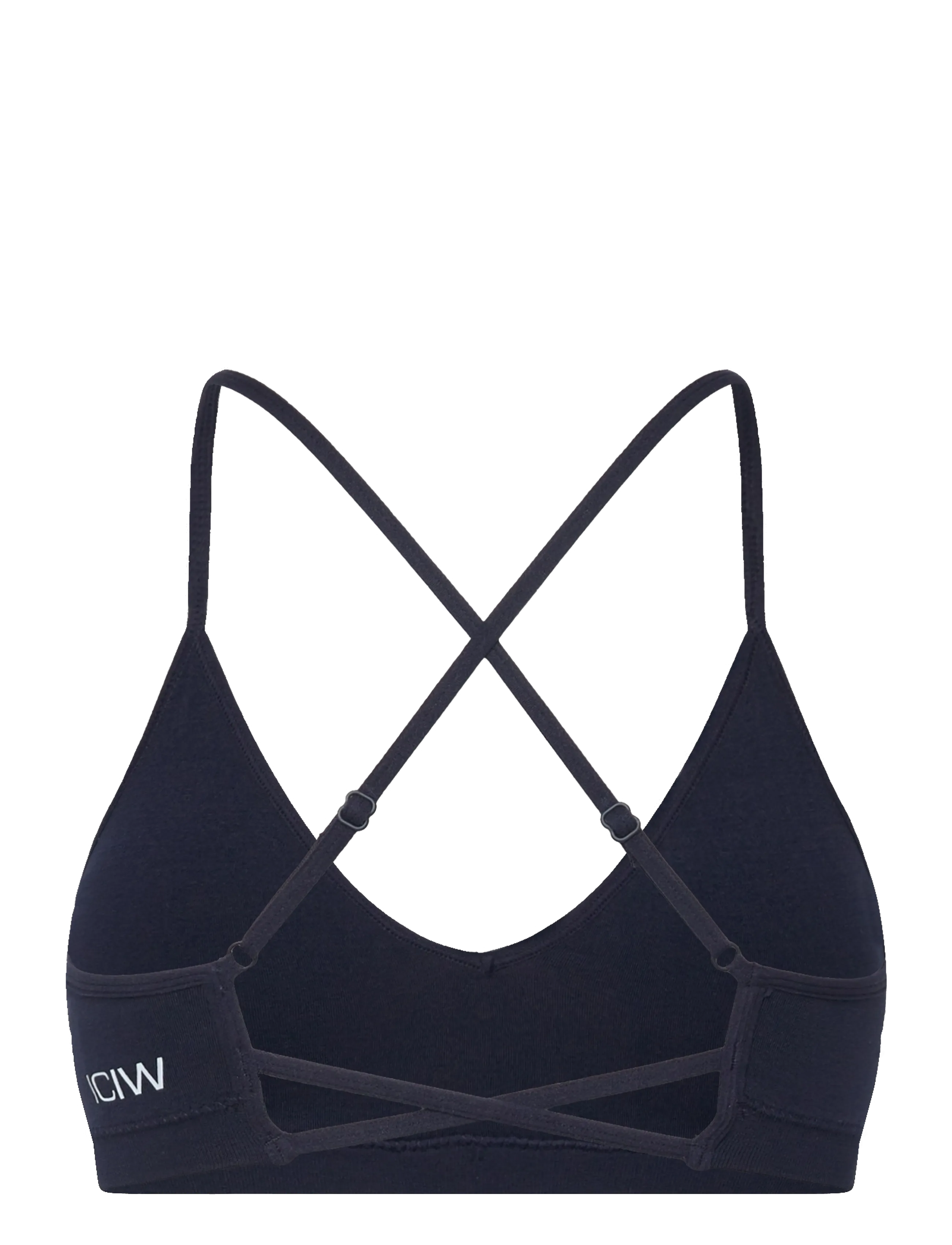 ICANIWILL - Smooth Seamless Strappy Sports Bra W - lav støtte - midnight blue - 2
