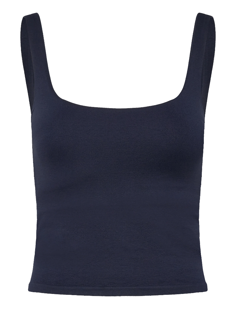 ICANIWILL - Smooth Seamless 2-in-1 Tank - tanktops - midnight blue - 1
