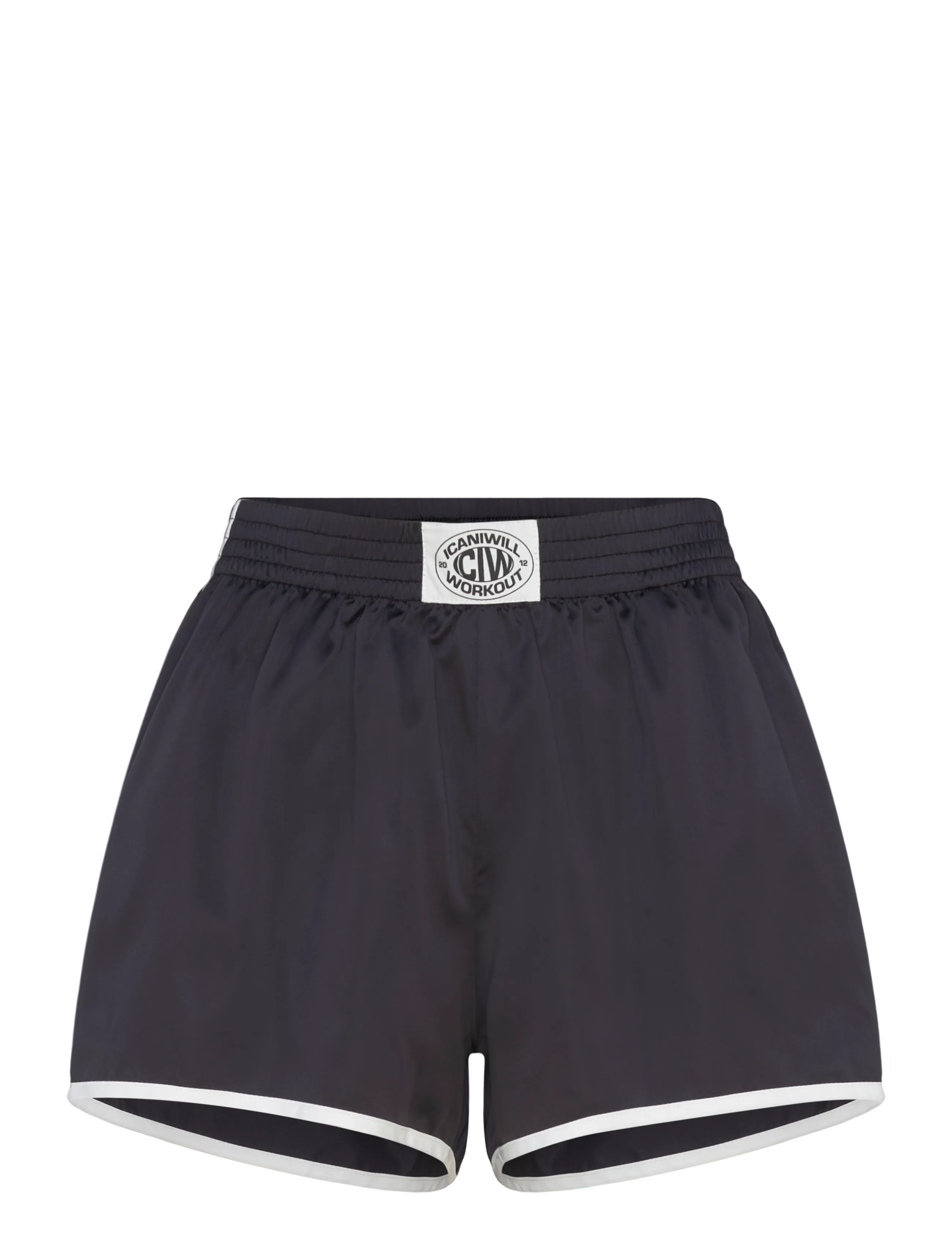 ICANIWILL Boxing Shorts W - Booztlet only men - BLACK / black