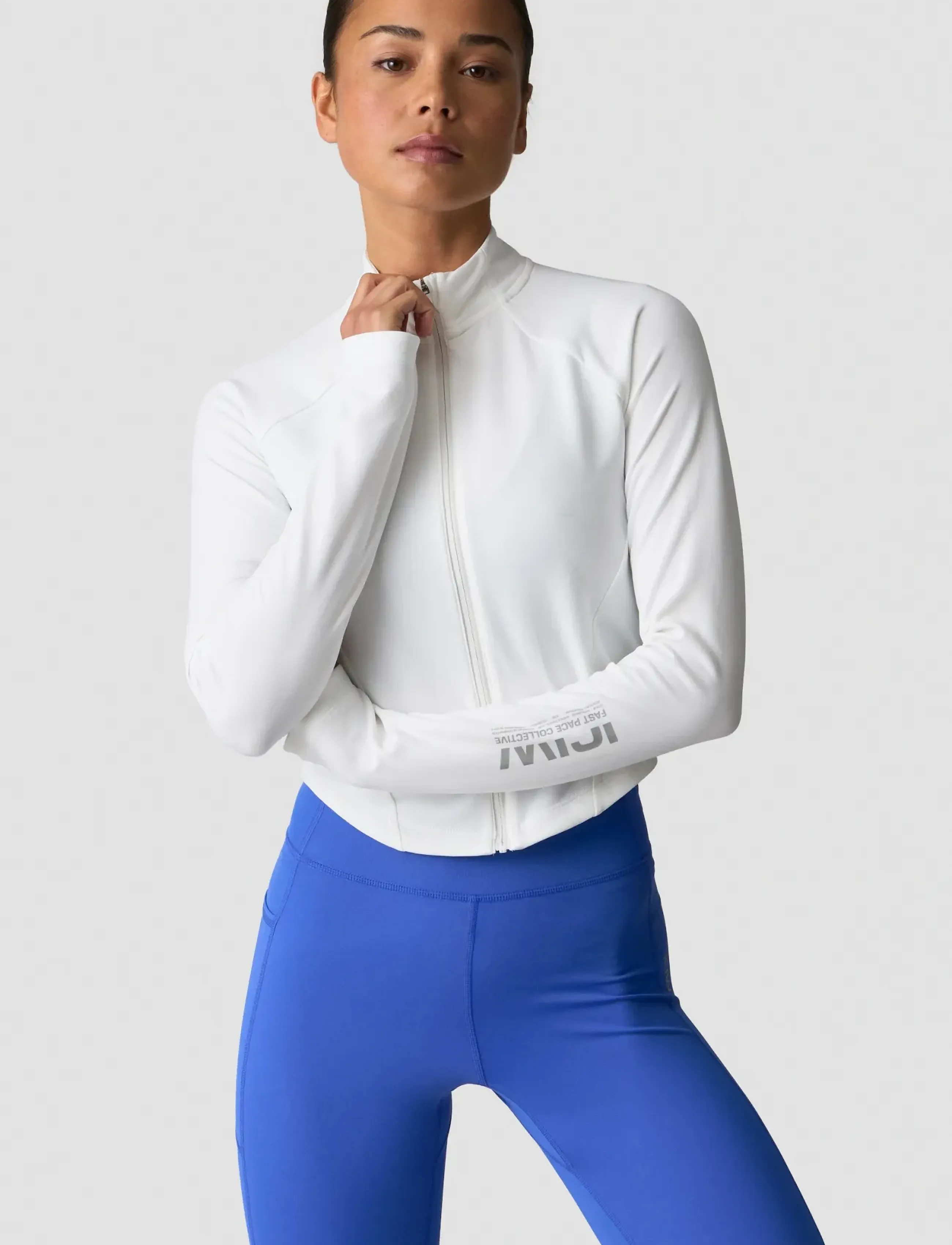 ICANIWILL - Mirage Midlayer Print W - fleecejacken - white - 4