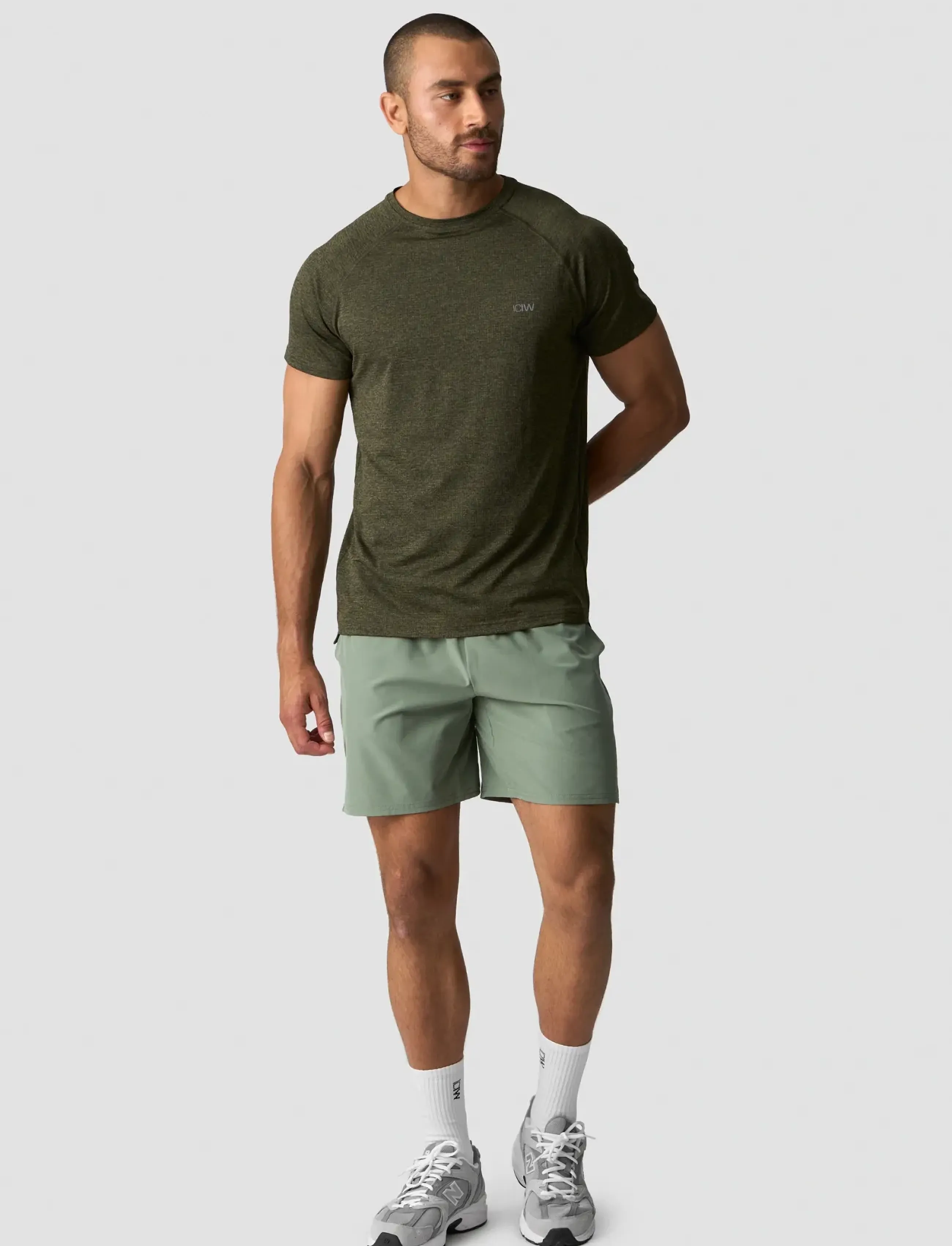 ICANIWILL - Training Shorts M - laveste priser - sea green - 5