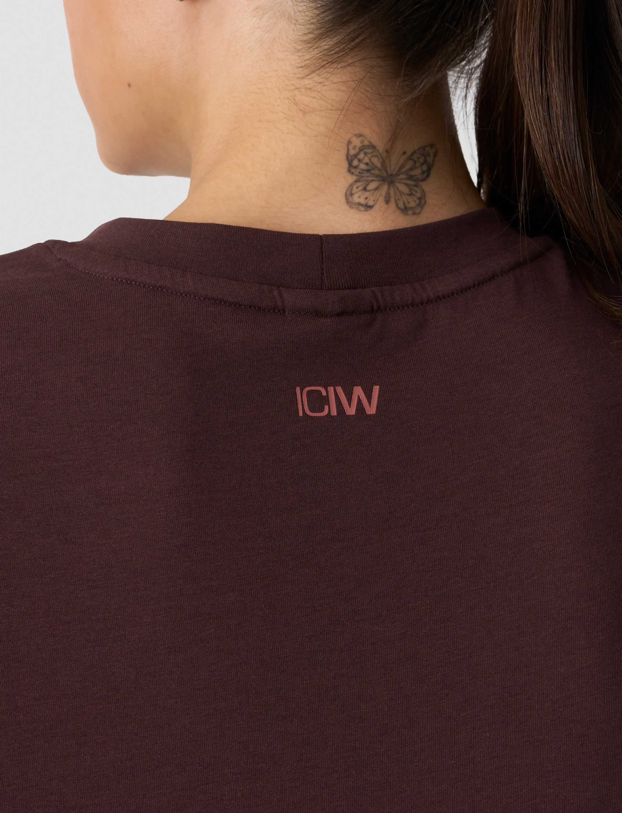 ICANIWILL - Everyday Oversized Cotton T-shirt Print W - t-shirts - espresso - 5
