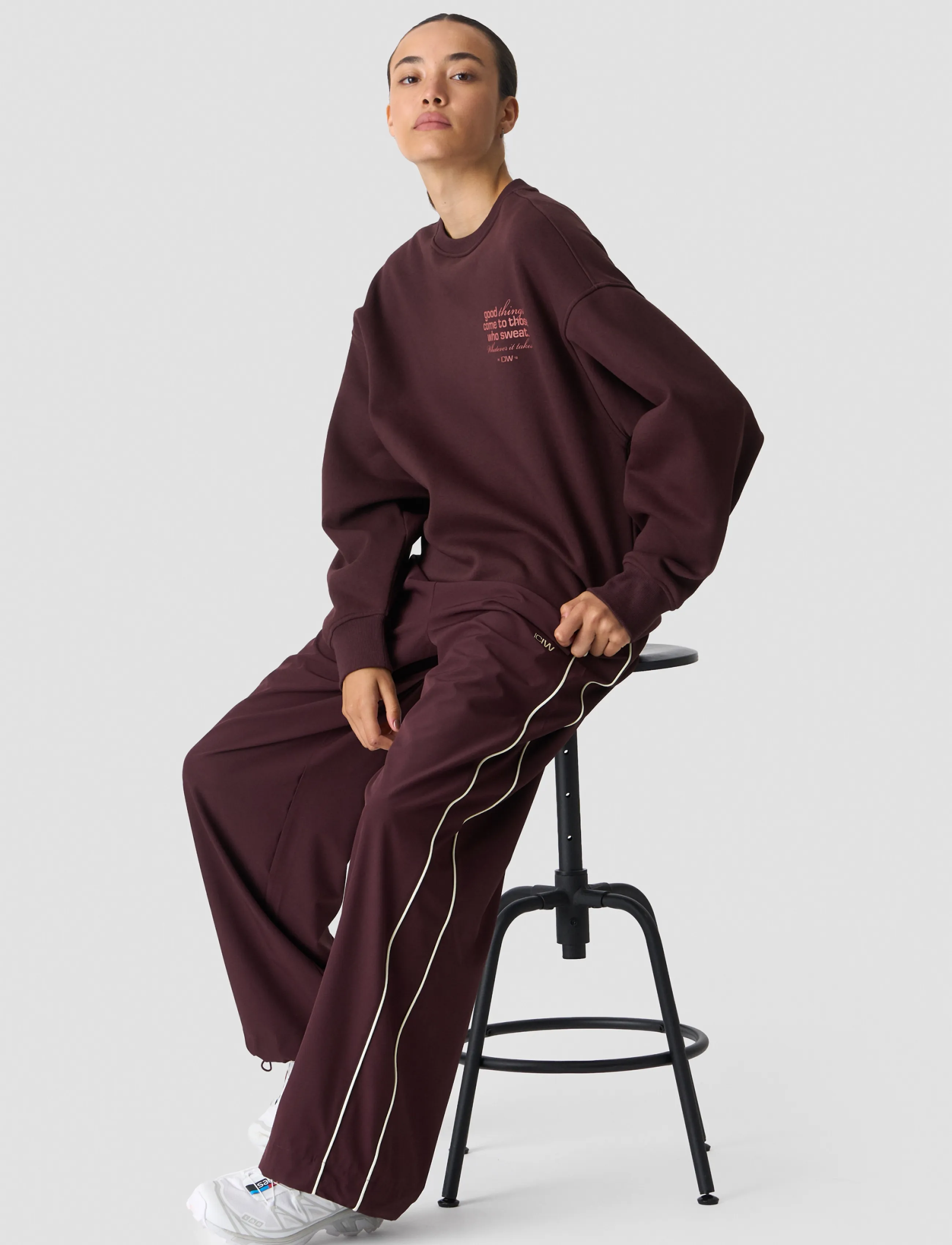 ICANIWILL Everyday Relaxed Crewneck Print sweatshirts dam – bild 5