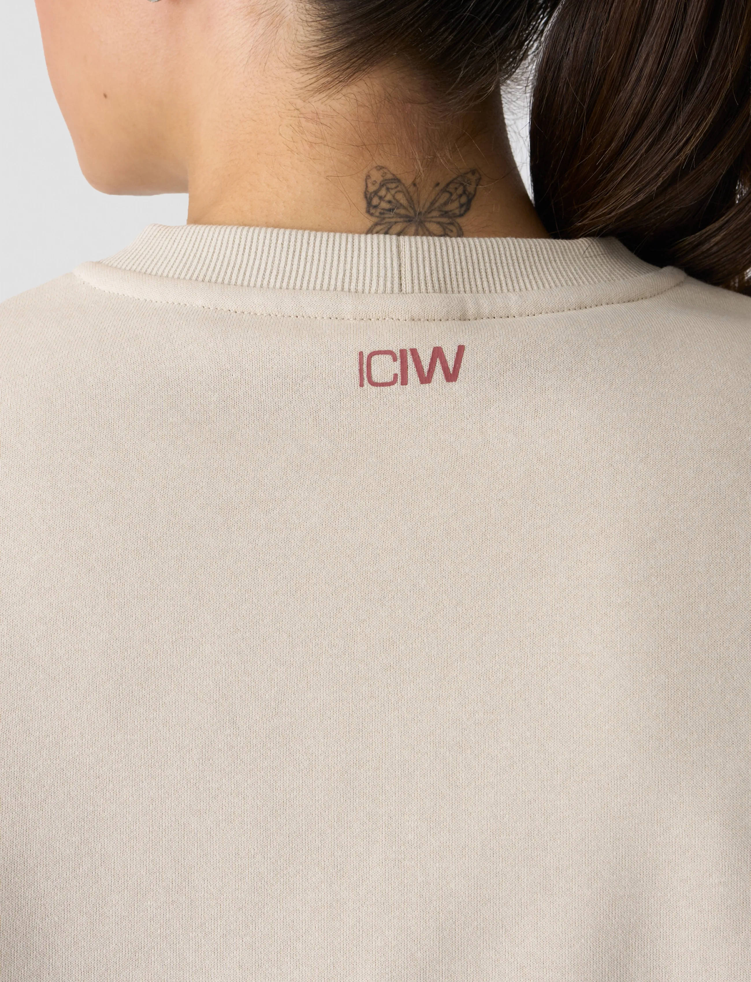ICANIWILL Everyday Relaxed Crewneck Print sweatshirts dam – bild 5