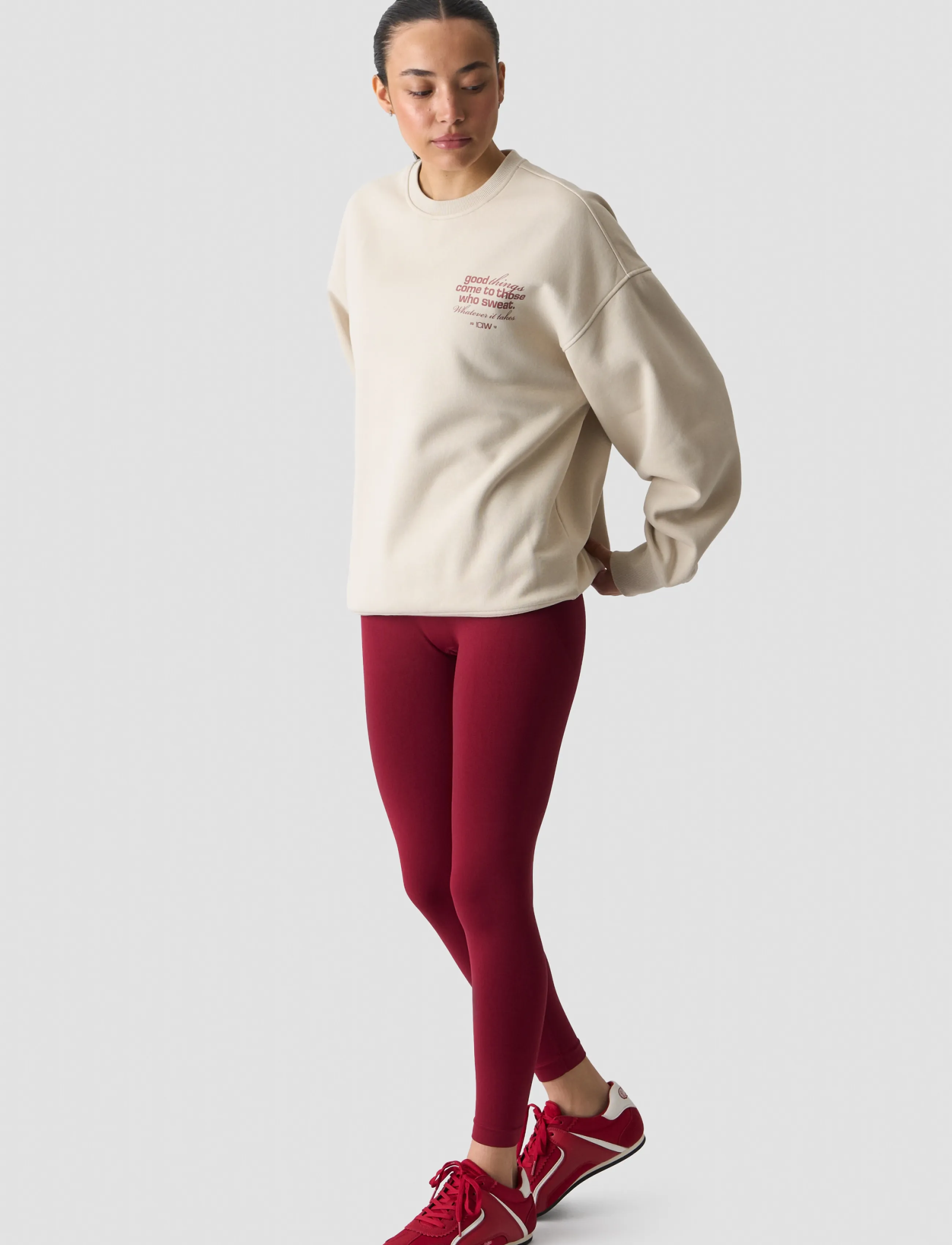 ICANIWILL Everyday Relaxed Crewneck Print sweatshirts dam – bild 6