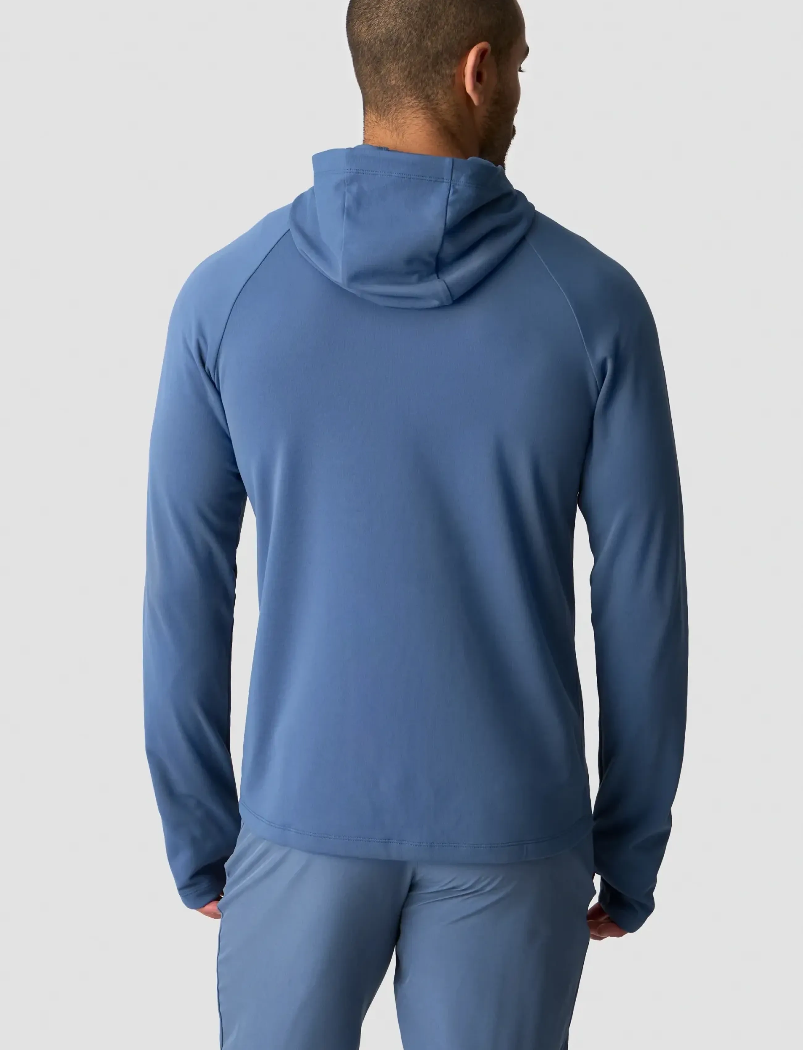 ICANIWILL - Mirage Hooded Zip Up Midlayer - fleece - dusty twilight blue - 4