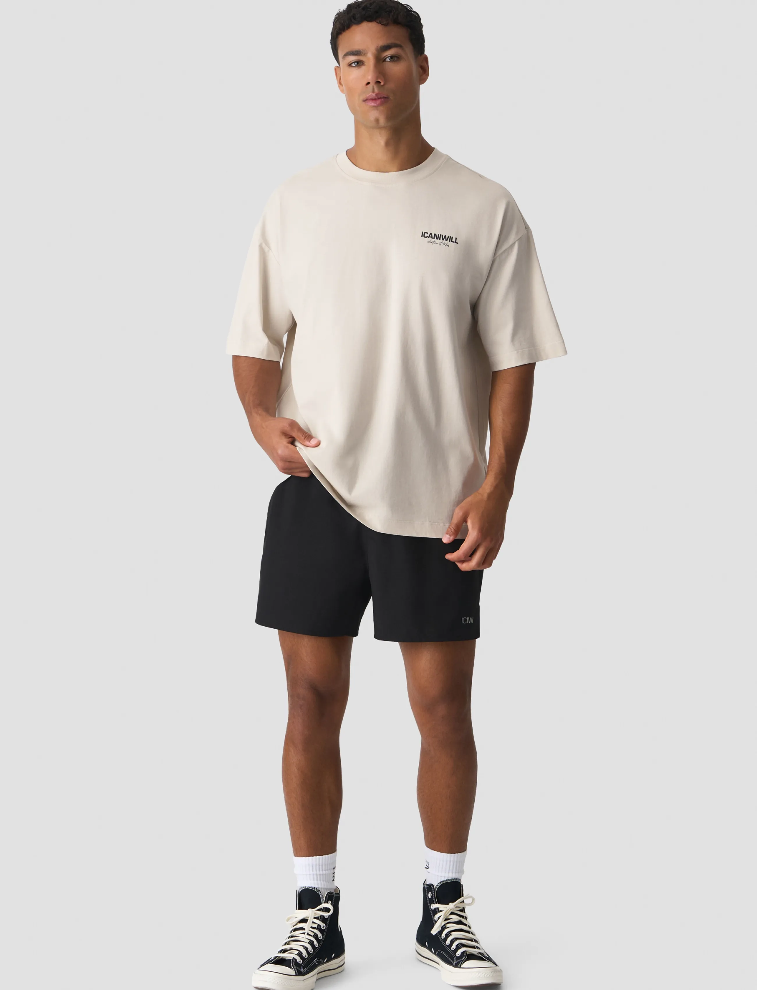 ICANIWILL Everyday Oversized T-Shirt Print herr – bild 4