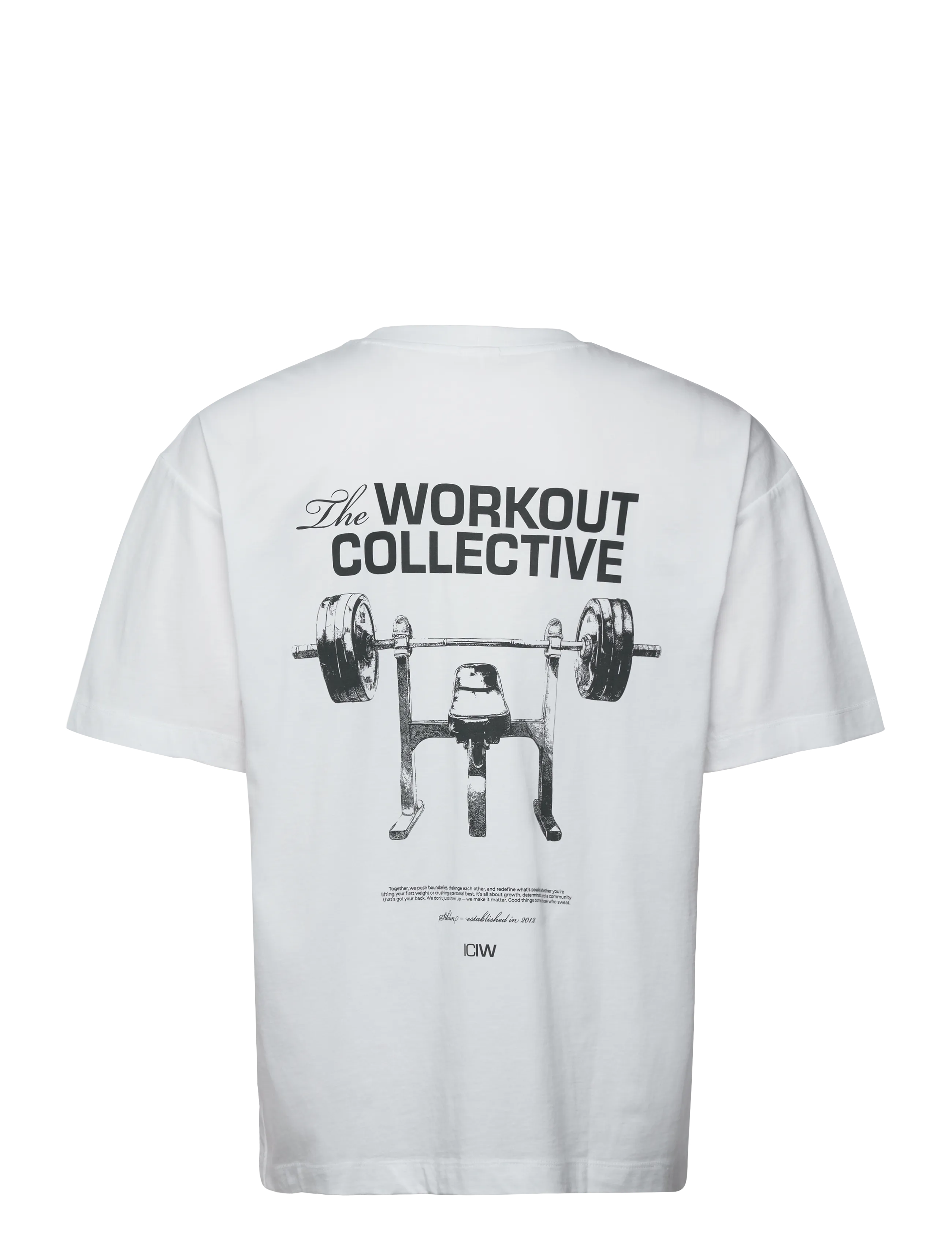 ICANIWILL - Everyday Oversized T-shirt Print M - tops & t-shirts - white snow - 2