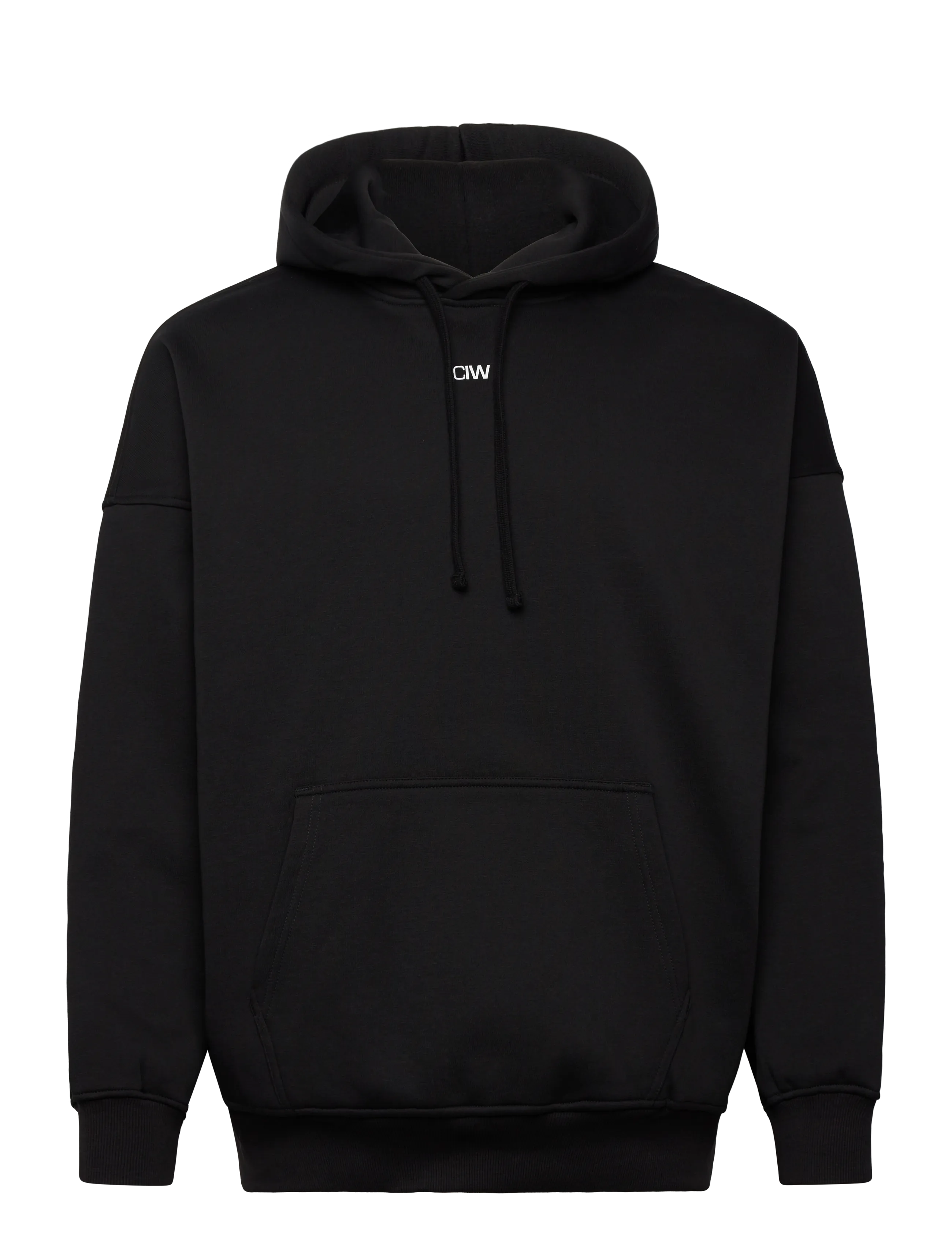 ICANIWILL Everyday Relaxed Hoodie Print M - Sweatshirts & hættetrøjer - BLACK / black