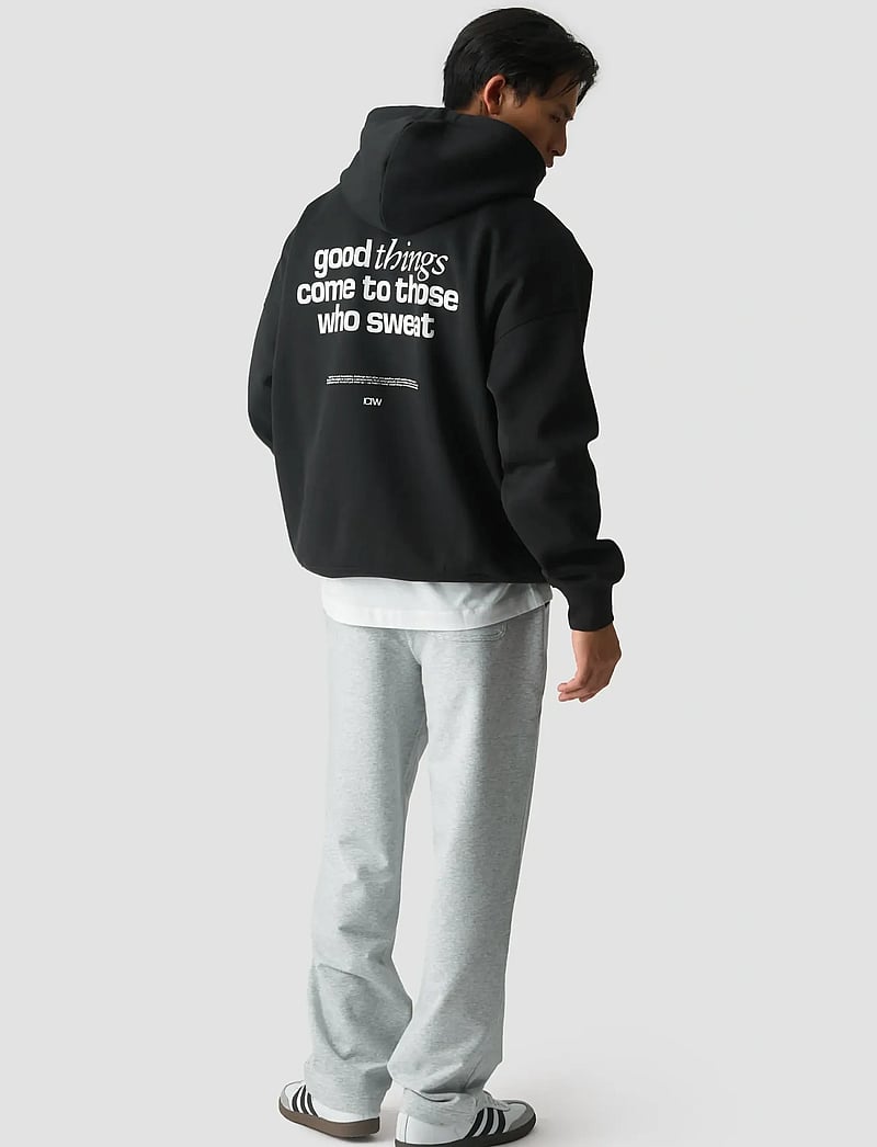 ICANIWILL - Everyday Relaxed Hoodie Print M - oberteile - black - 5